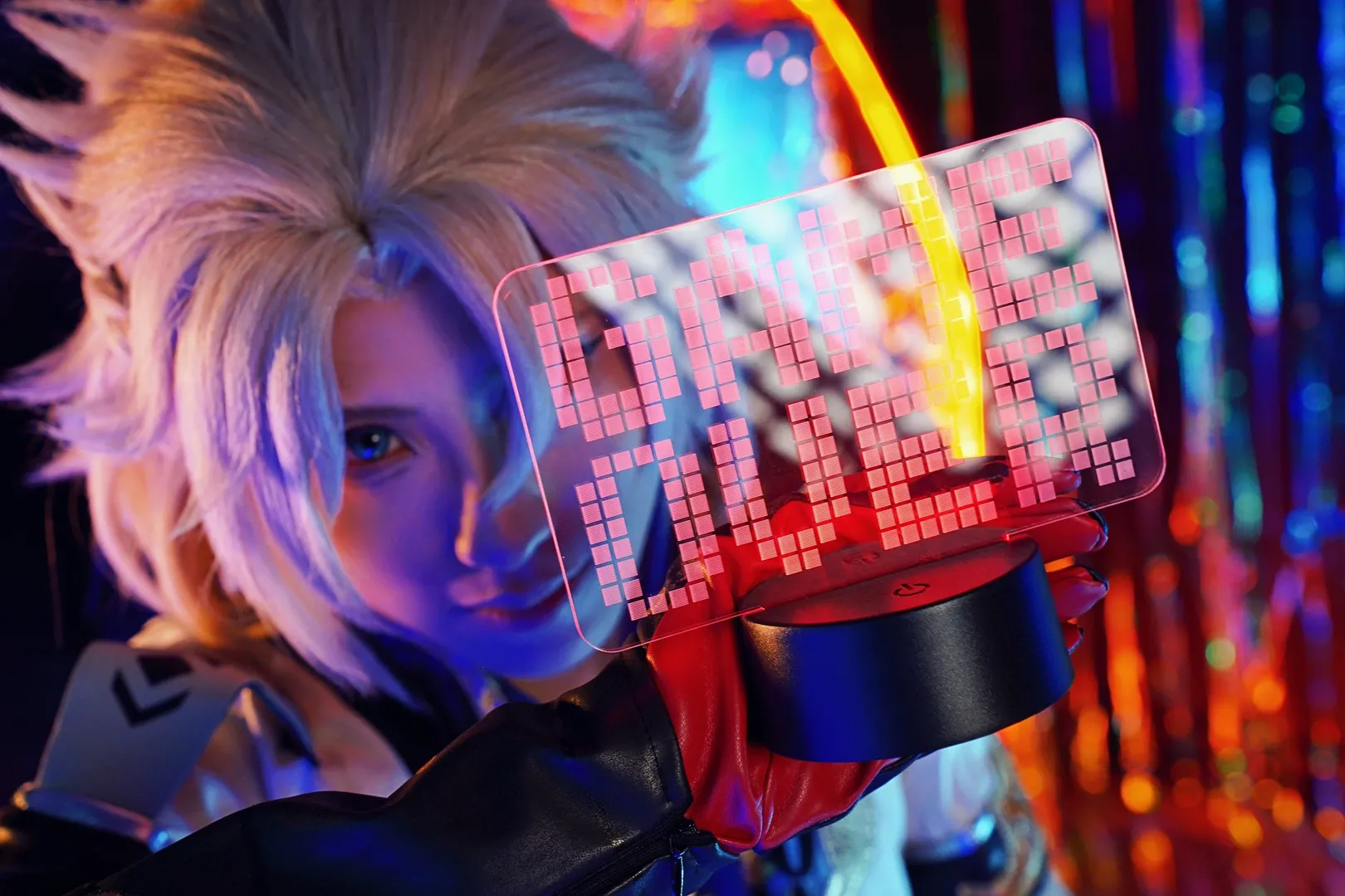 原神, 赛博朋克, cosplay摄影, 自拍馆, 阿贝多cos - 第1张