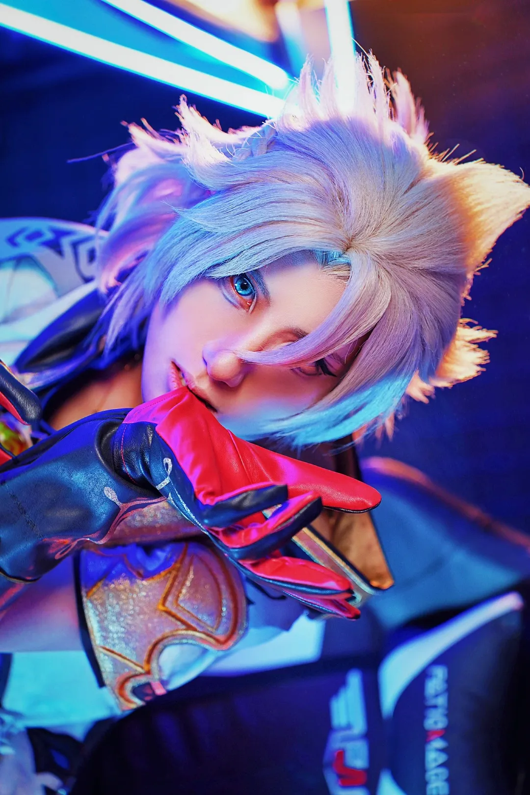 原神, 赛博朋克, cosplay摄影, 自拍馆, 阿贝多cos - 第2张