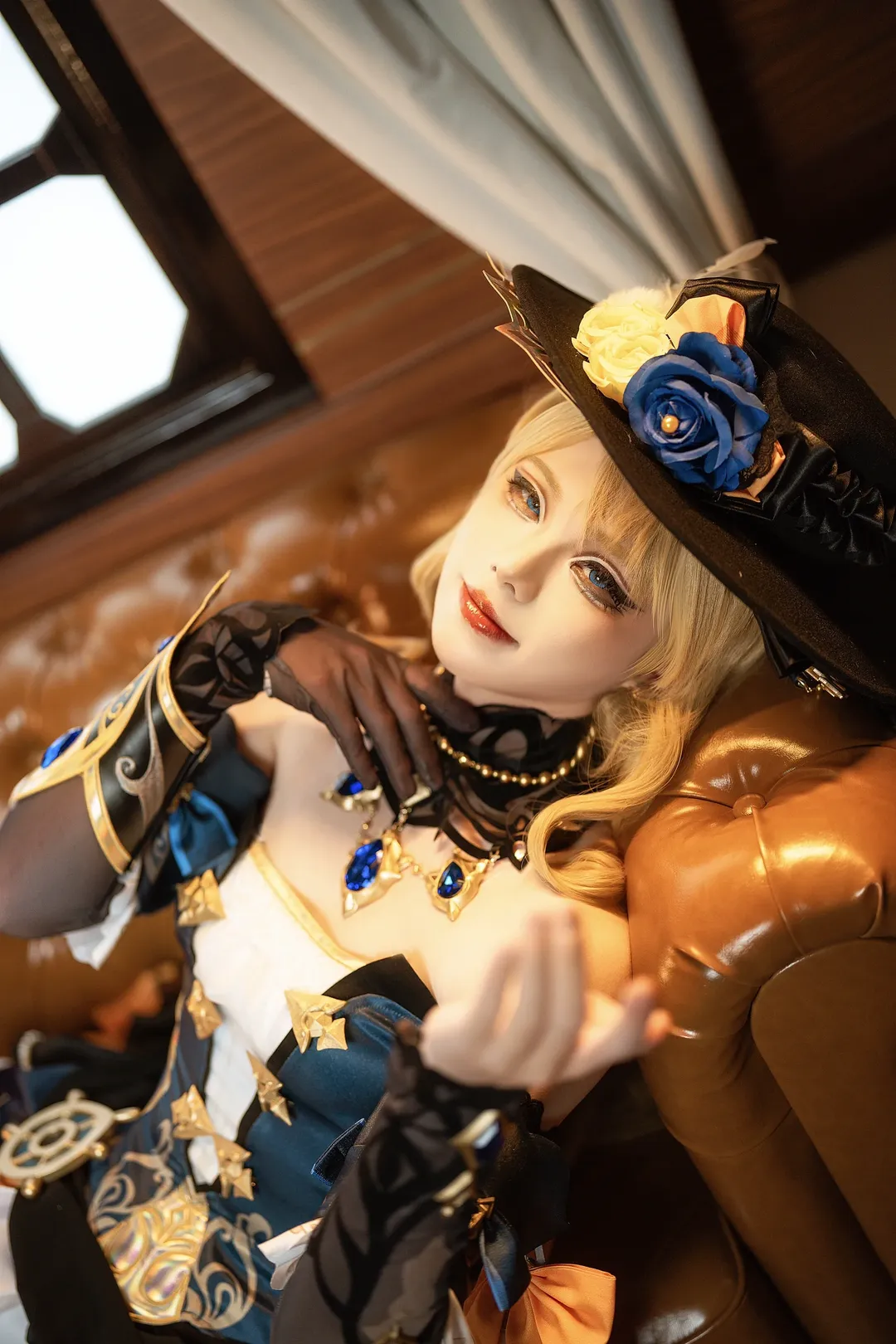 原神, 上海撮影予約, 原神コスプレ, ナヴィア コスプレ, 男性コスプレイヤー - 1枚目