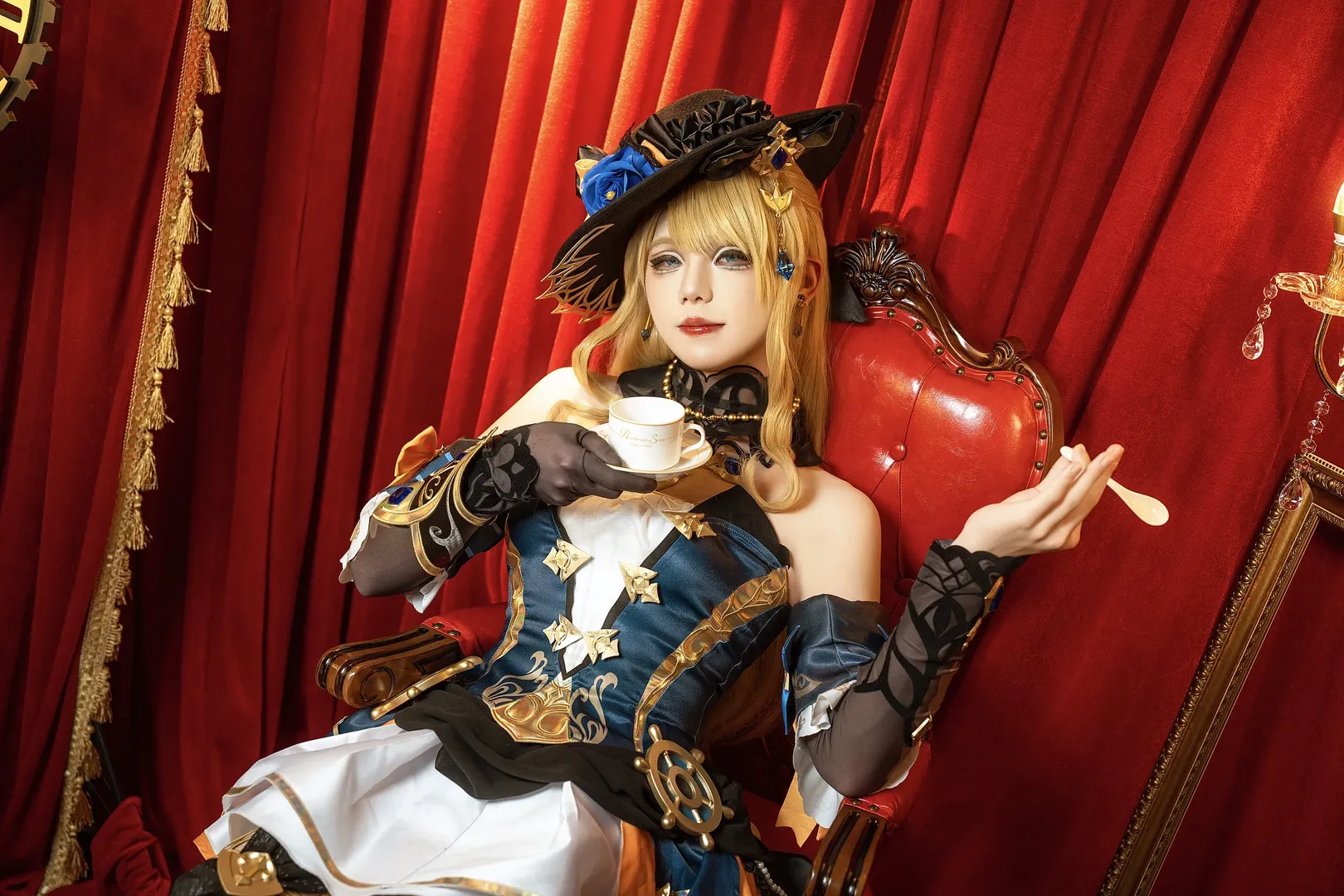 原神, 上海撮影予約, 原神コスプレ, ナヴィア コスプレ, 男性コスプレイヤー - 4枚目