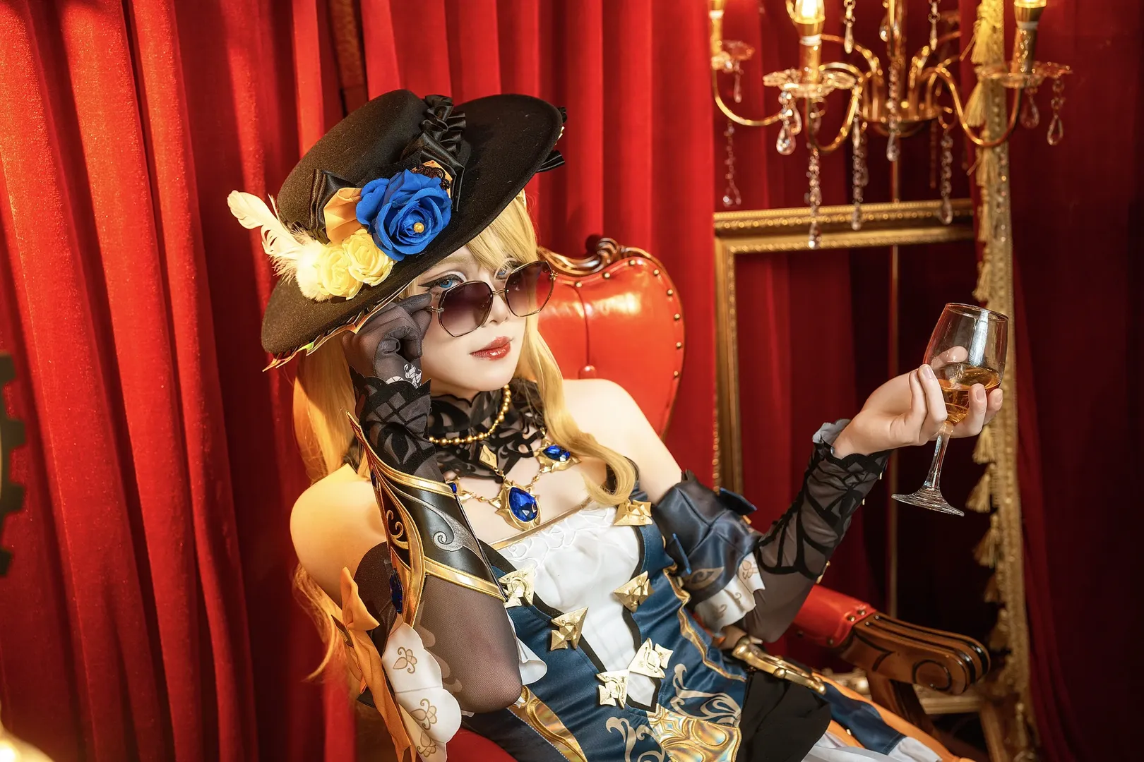 原神, 上海撮影予約, 原神コスプレ, ナヴィア コスプレ, 男性コスプレイヤー - 5枚目