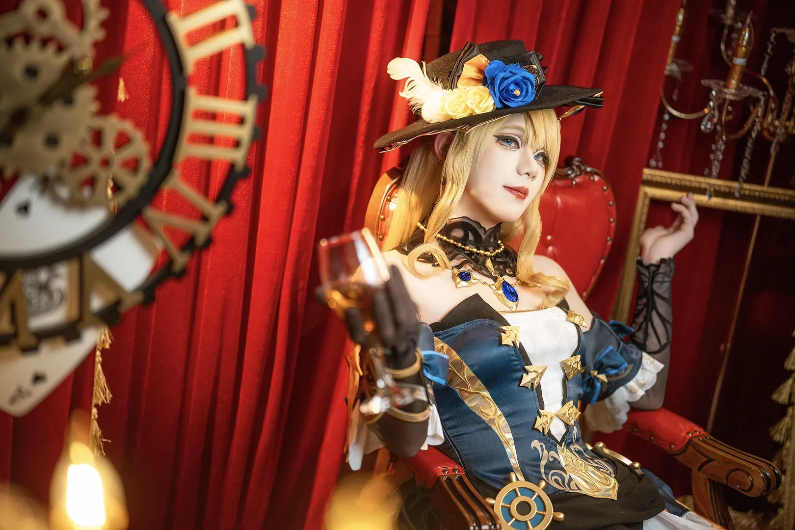 原神, 上海撮影予約, 原神コスプレ, ナヴィア コスプレ, 男性コスプレイヤー - 6枚目