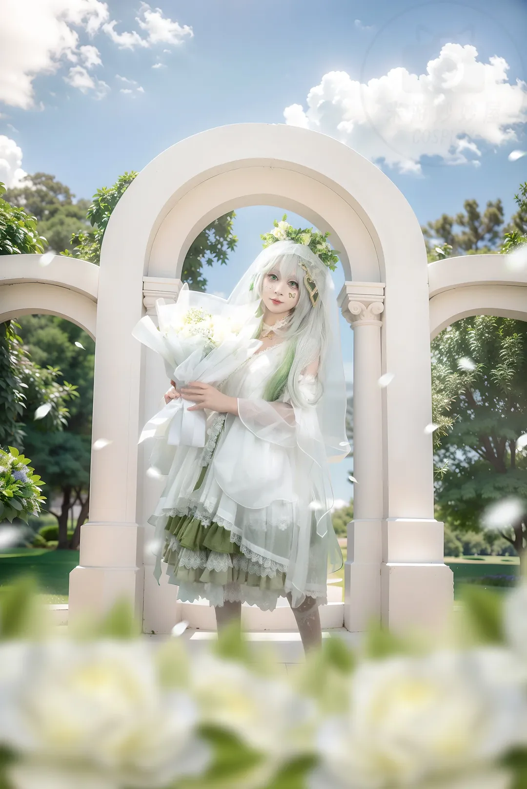 原神, 纳西妲cos, 上海约拍, 二次元妆造, cosplay摄影 - 第1张