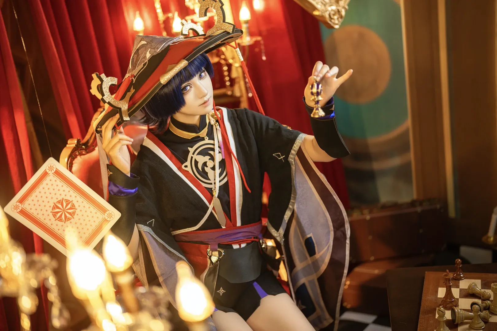 原神, 散兵cos, 可爱猫猫cosplay, 自拍馆约拍, 上海cos摄影 - 第6张