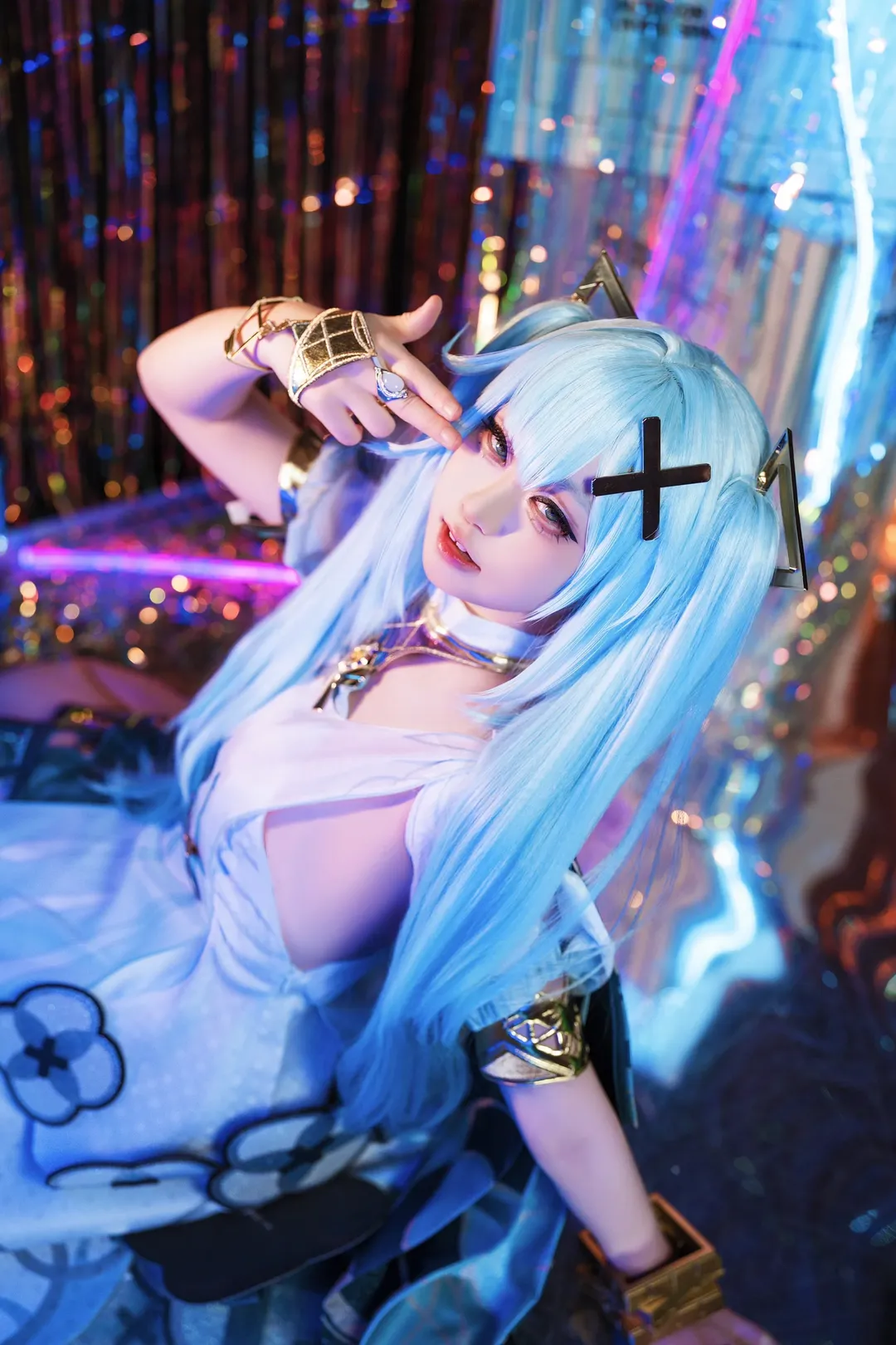 原神, 上海约拍, 珐露珊cos, cosplay日常, 赛博朋克风格 - 第1张
