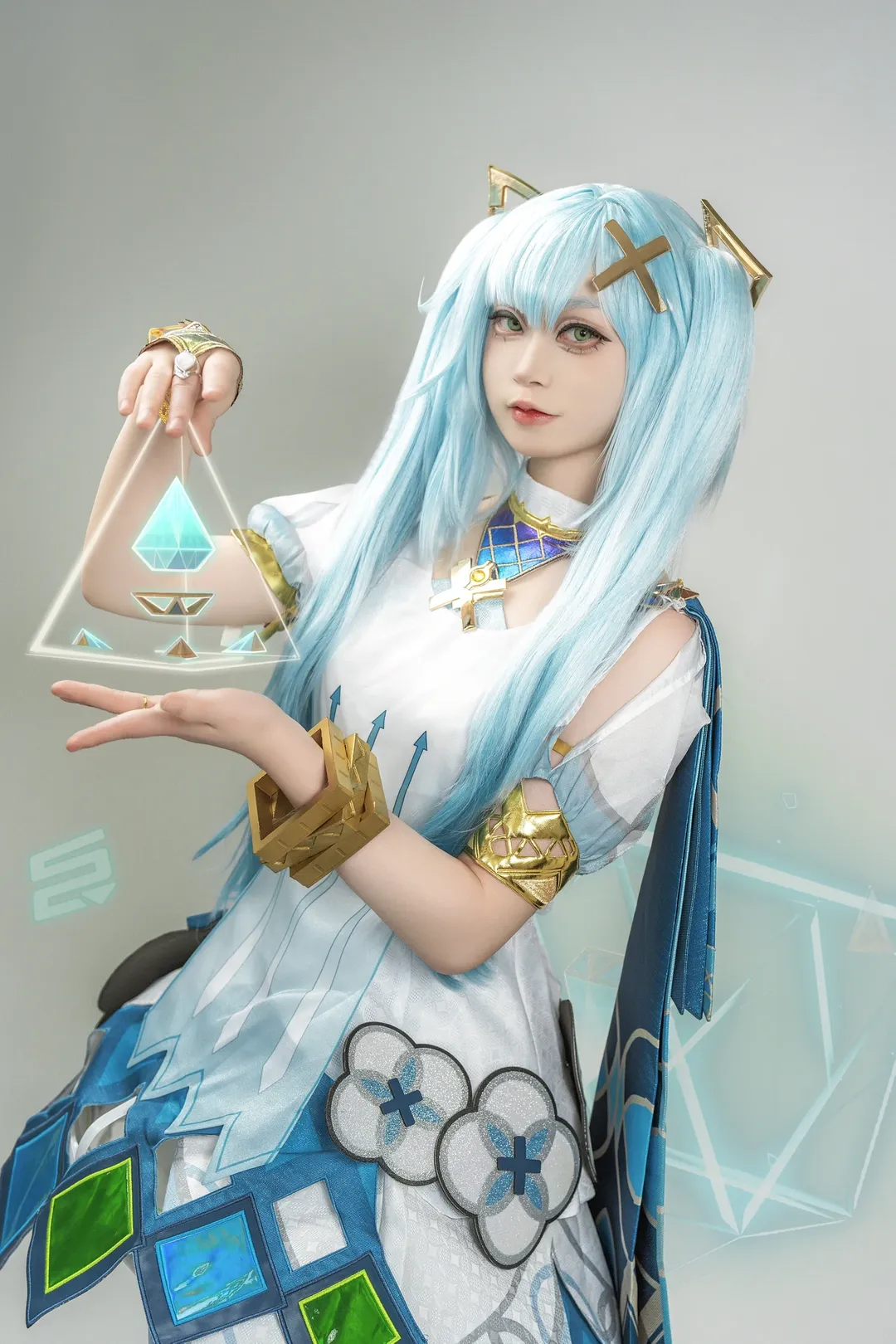 原神, 上海约拍, 珐露珊cos, cosplay日常, 赛博朋克风格 - 第2张