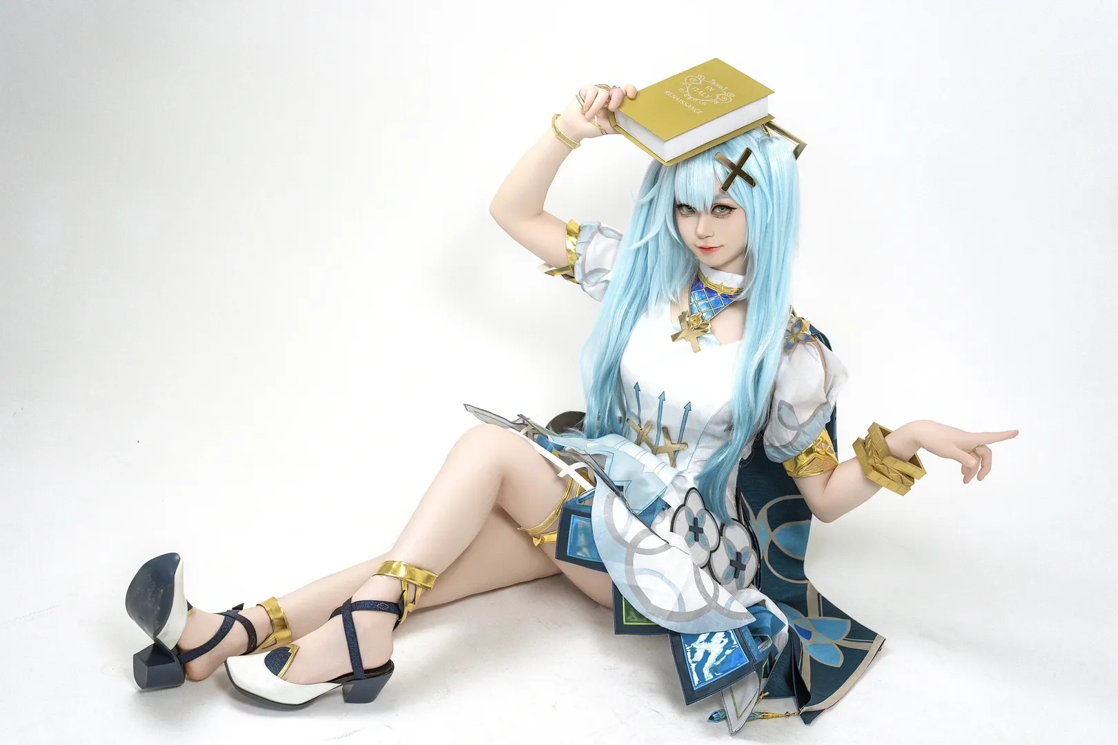 原神, 上海约拍, 珐露珊cos, cosplay日常, 赛博朋克风格 - 第8张