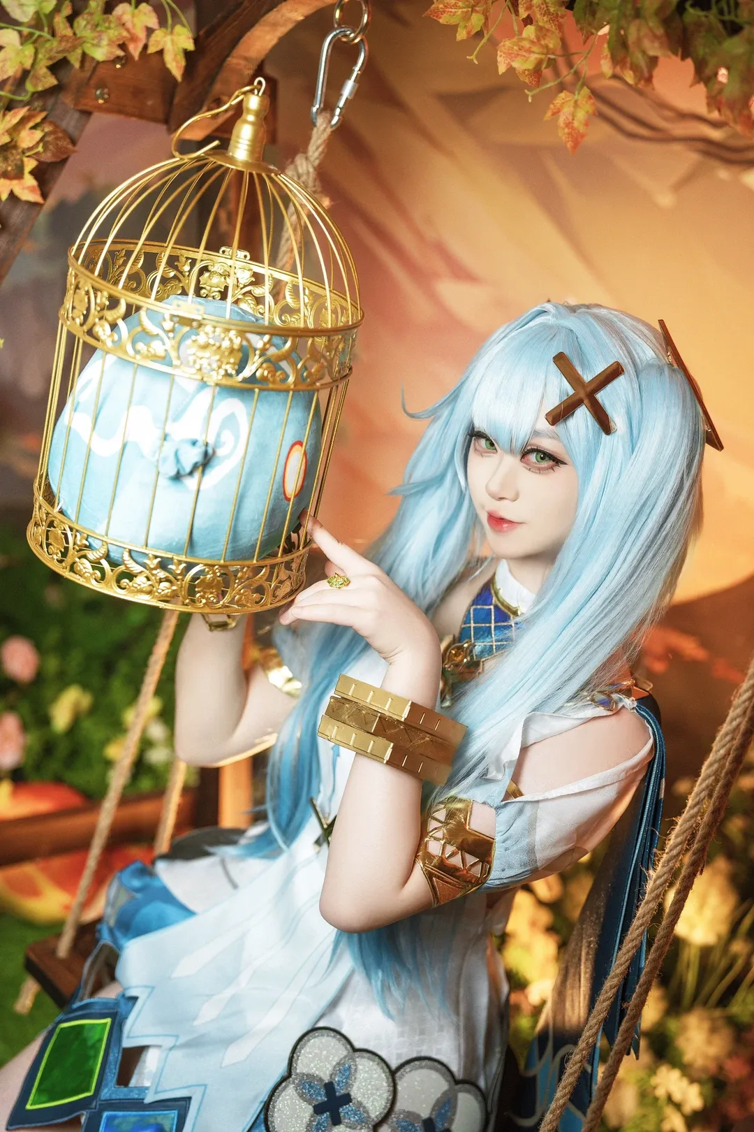 原神, 上海约拍, 珐露珊cos, cosplay日常, 赛博朋克风格 - 第9张