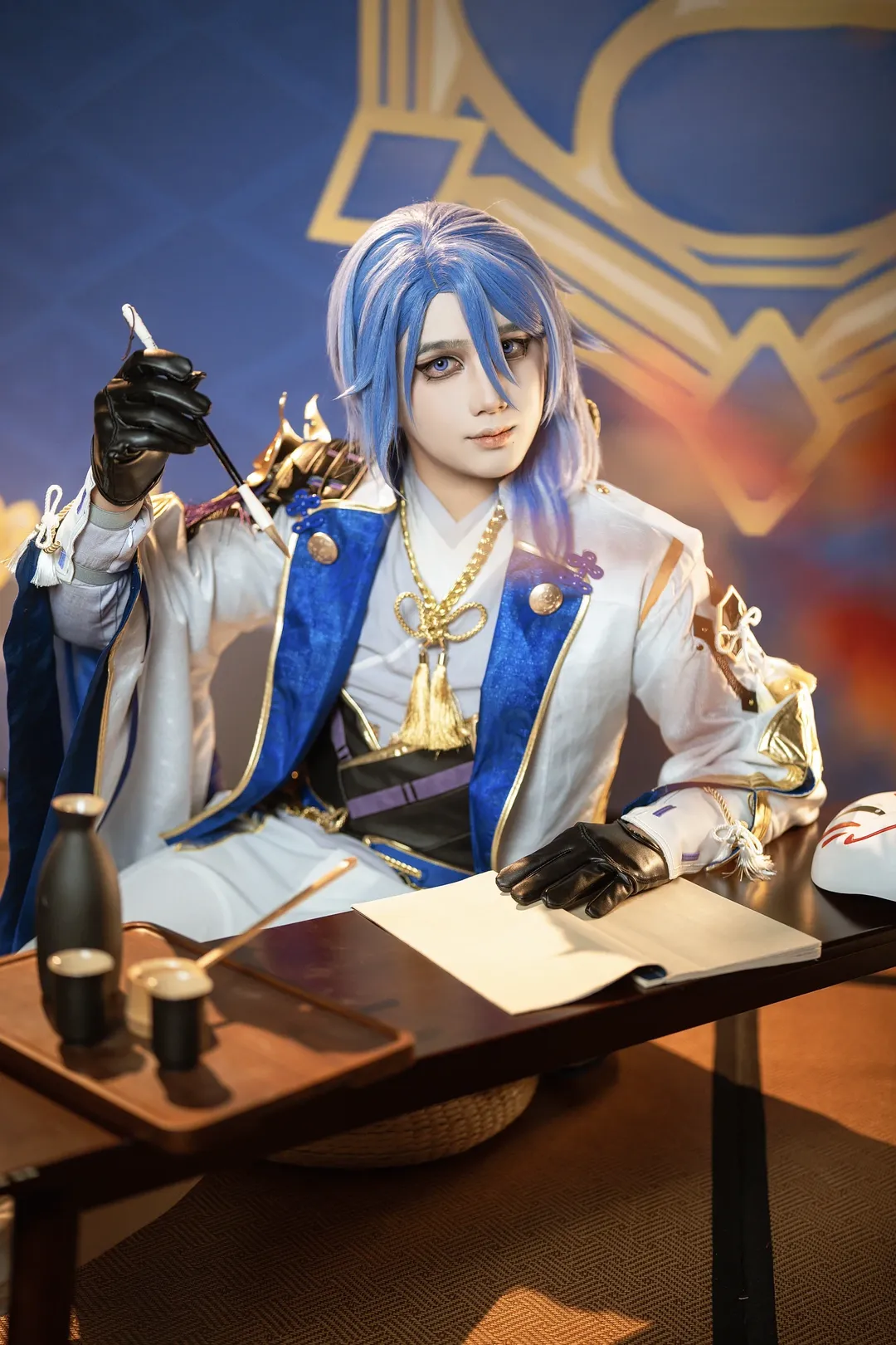 原神, cosplay摄影, 客片分享, 神里绫人cos, 和风古风