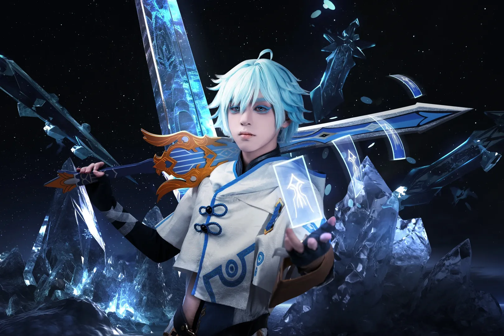 原神, cosplay, 上海约拍, 自拍馆, 重云cos