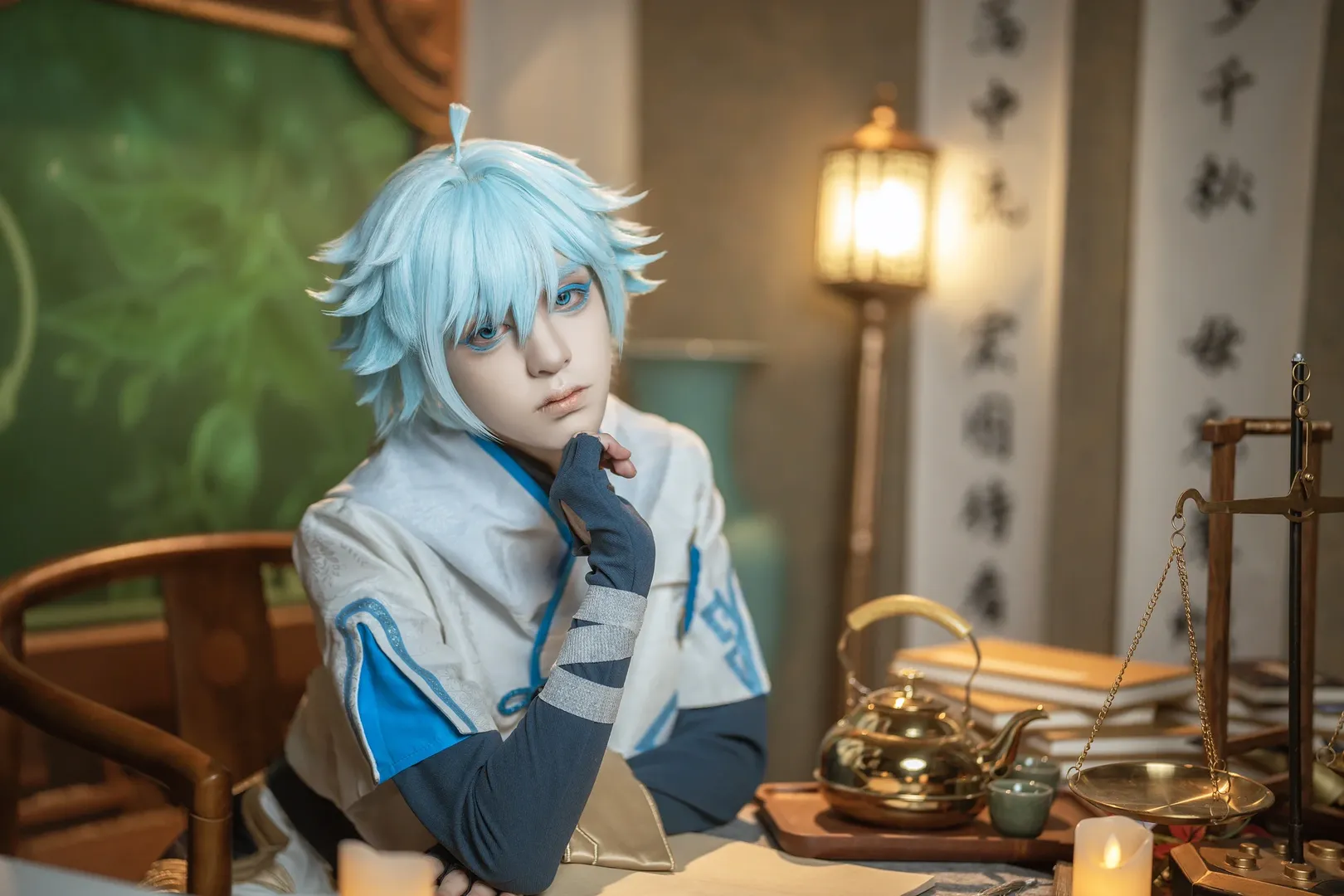 原神, cosplay, 上海约拍, 自拍馆, 重云cos - 第2张