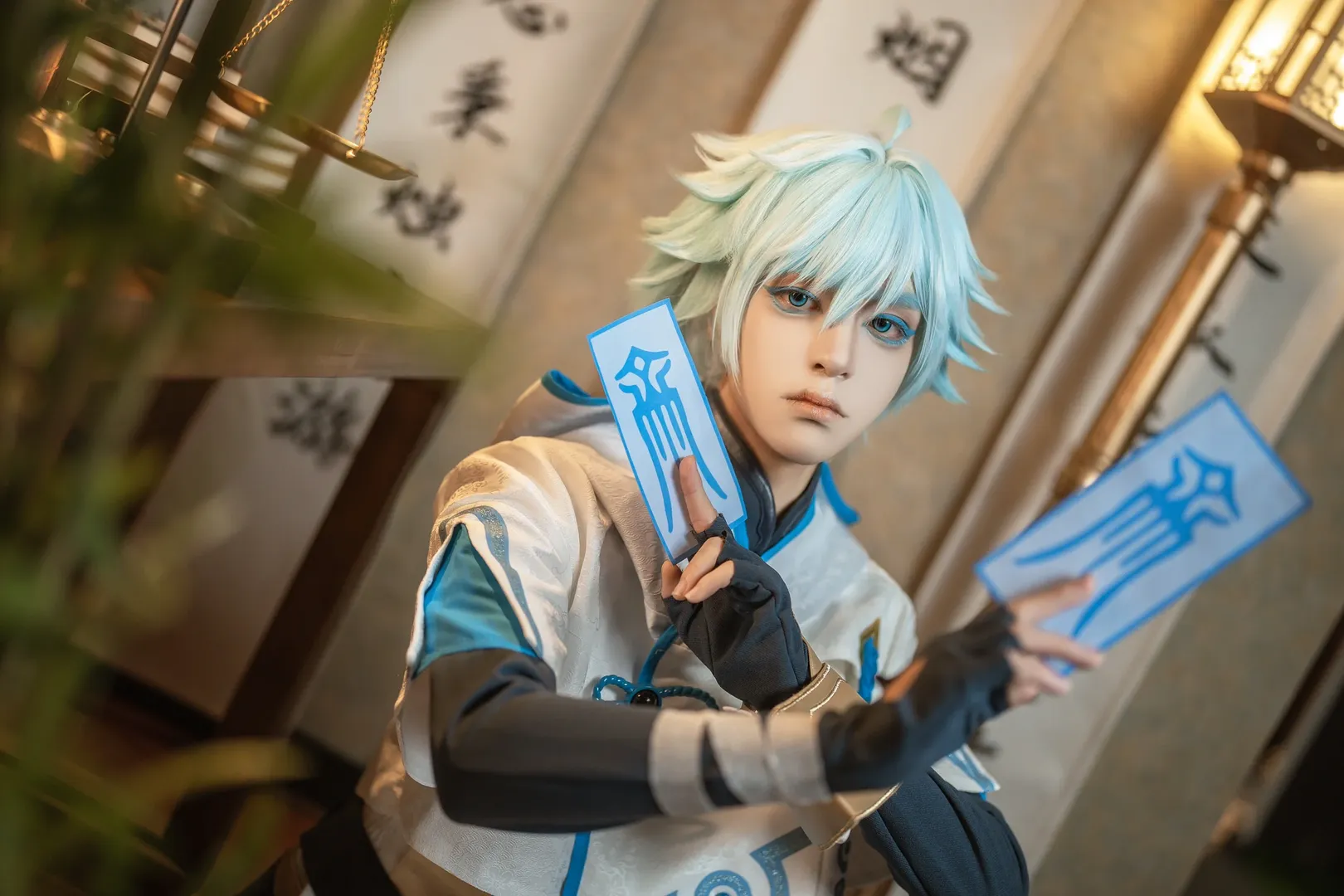 原神, cosplay, 上海约拍, 自拍馆, 重云cos - 第4张
