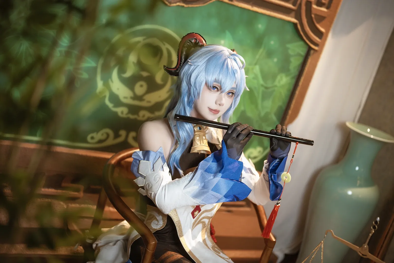 原神, 甘雨cos, 上海约拍, cosplay摄影, 国风自拍馆 - 第5张