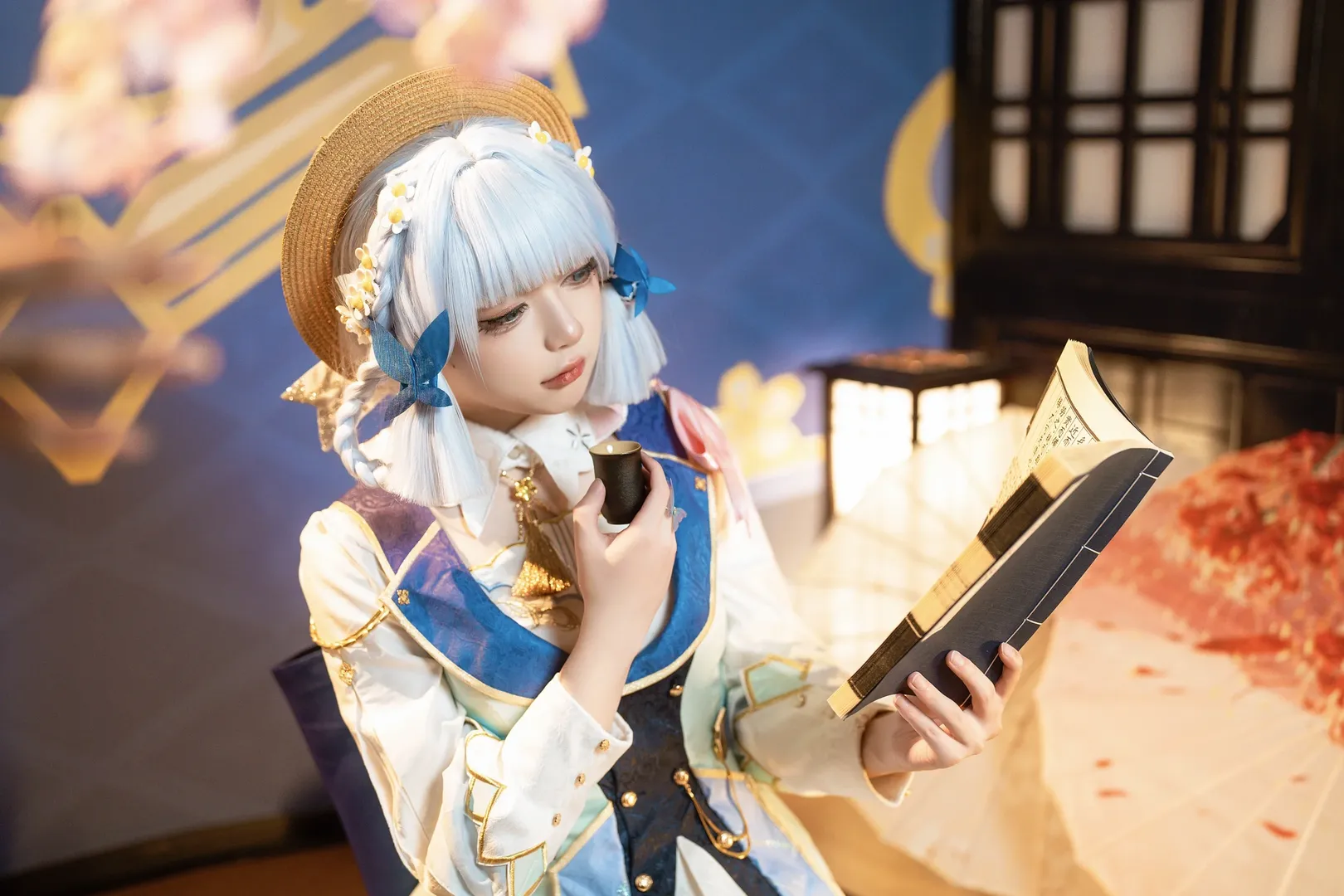 二次元, 原神, 神里绫华cos, cosplay摄影, 客片展示 - 第4张