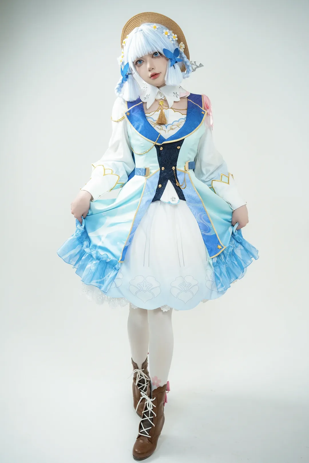 二次元, 原神, 神里绫华cos, cosplay摄影, 客片展示 - 第8张