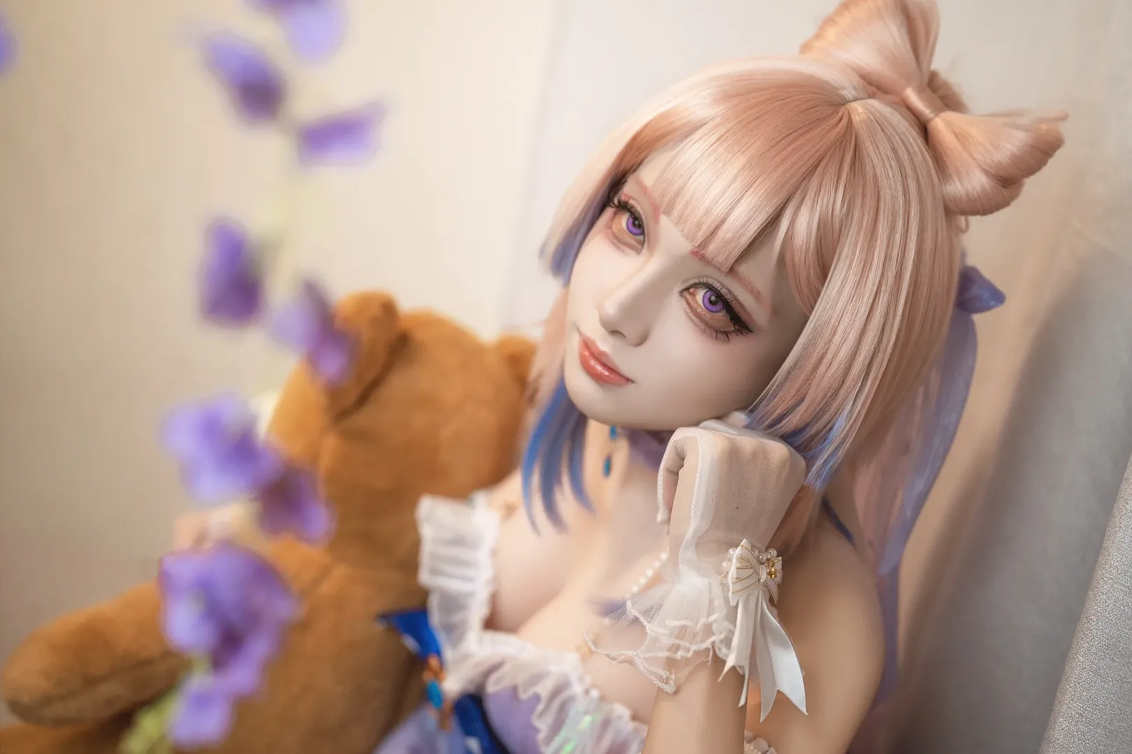 原神, cosplay, 珊瑚宫心海cos, 上海约拍, 自拍馆 - 第8张