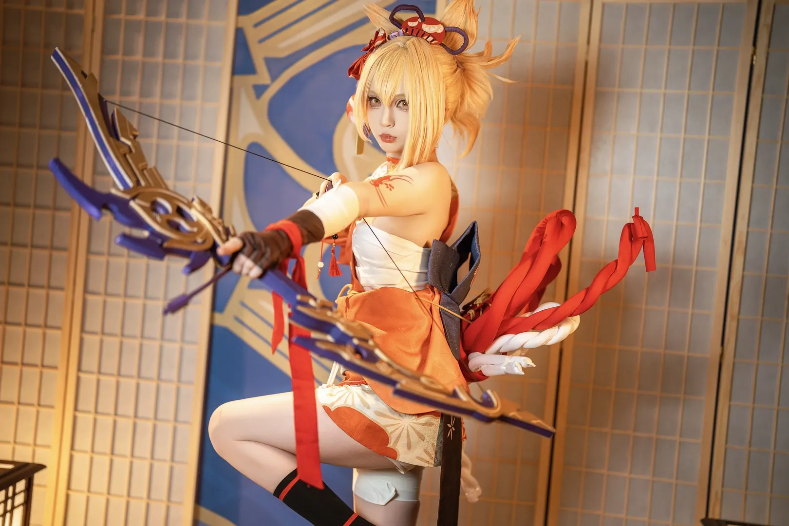 原神, 上海撮影予約, コスプレ撮影, 宵宮コスプレ, セルフ写真館の客撮 - 2枚目