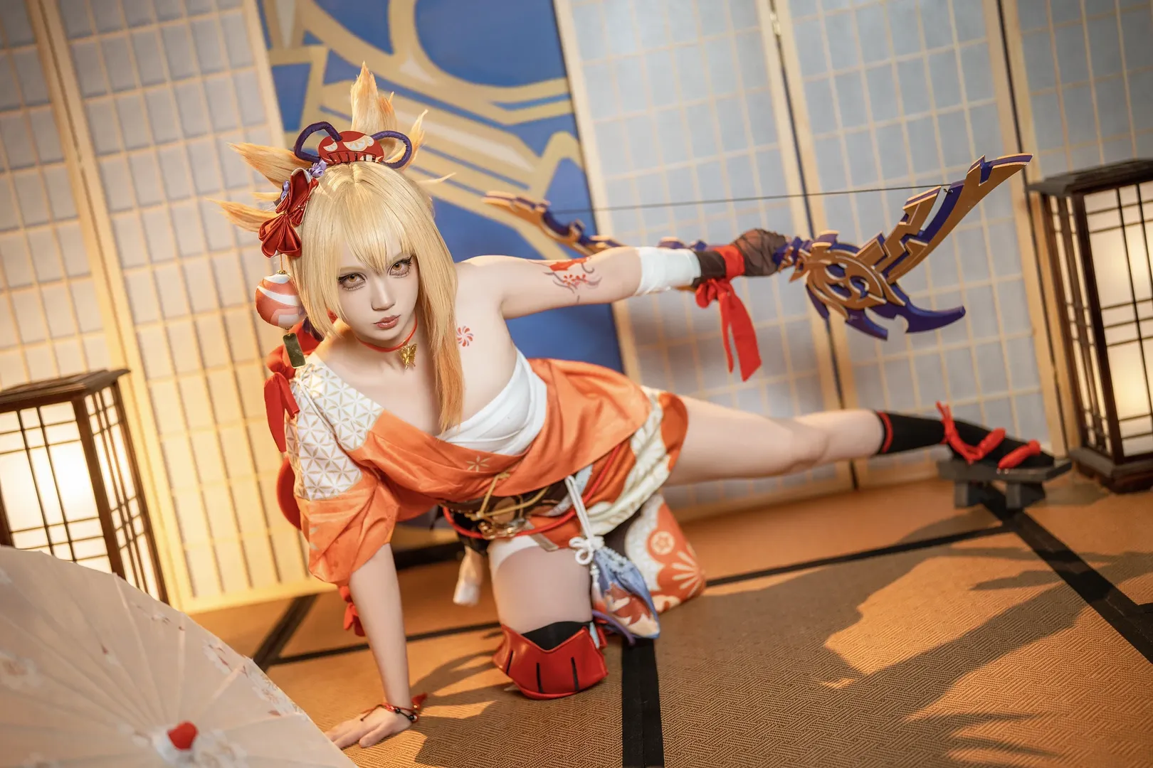 原神, 上海撮影予約, コスプレ撮影, 宵宮コスプレ, セルフ写真館の客撮 - 3枚目