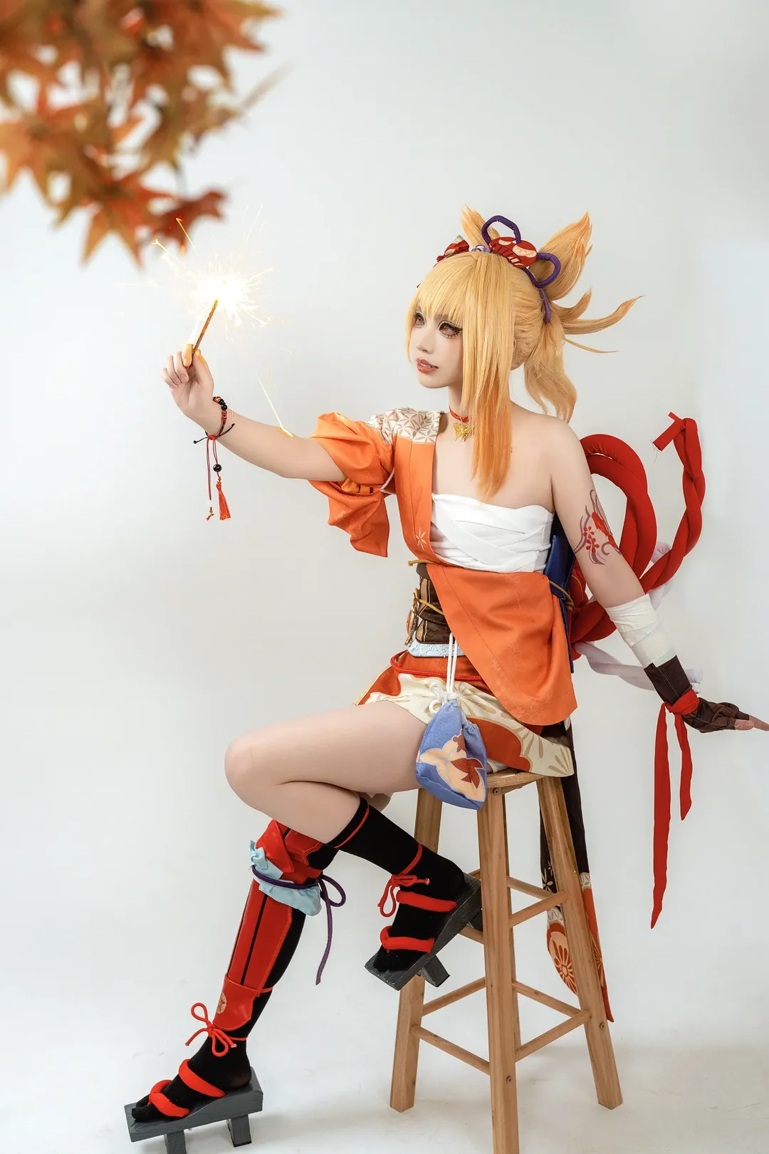 原神, 上海撮影予約, コスプレ撮影, 宵宮コスプレ, セルフ写真館の客撮 - 5枚目