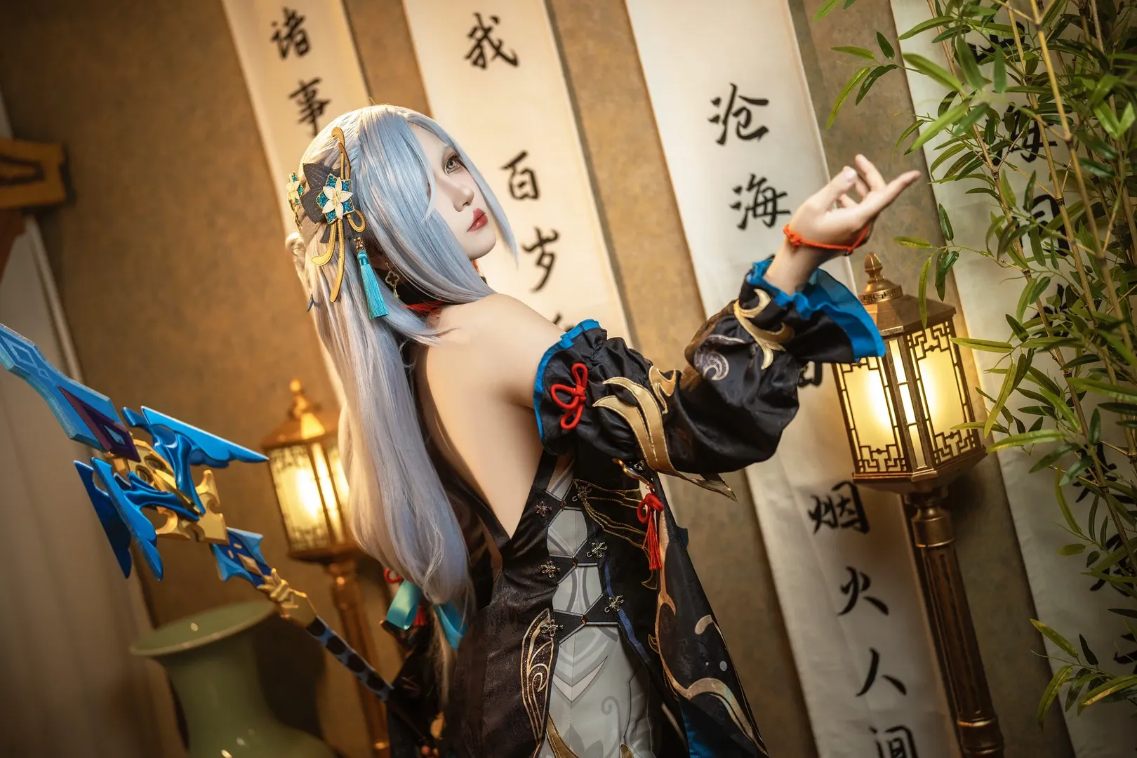 原神, 申鹤cos, cosplay摄影, 国风仙侠, 申鹤 - 第3张