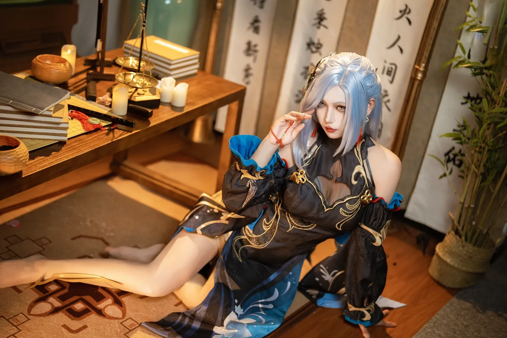 原神, 申鹤cos, cosplay摄影, 国风仙侠, 申鹤 - 第4张