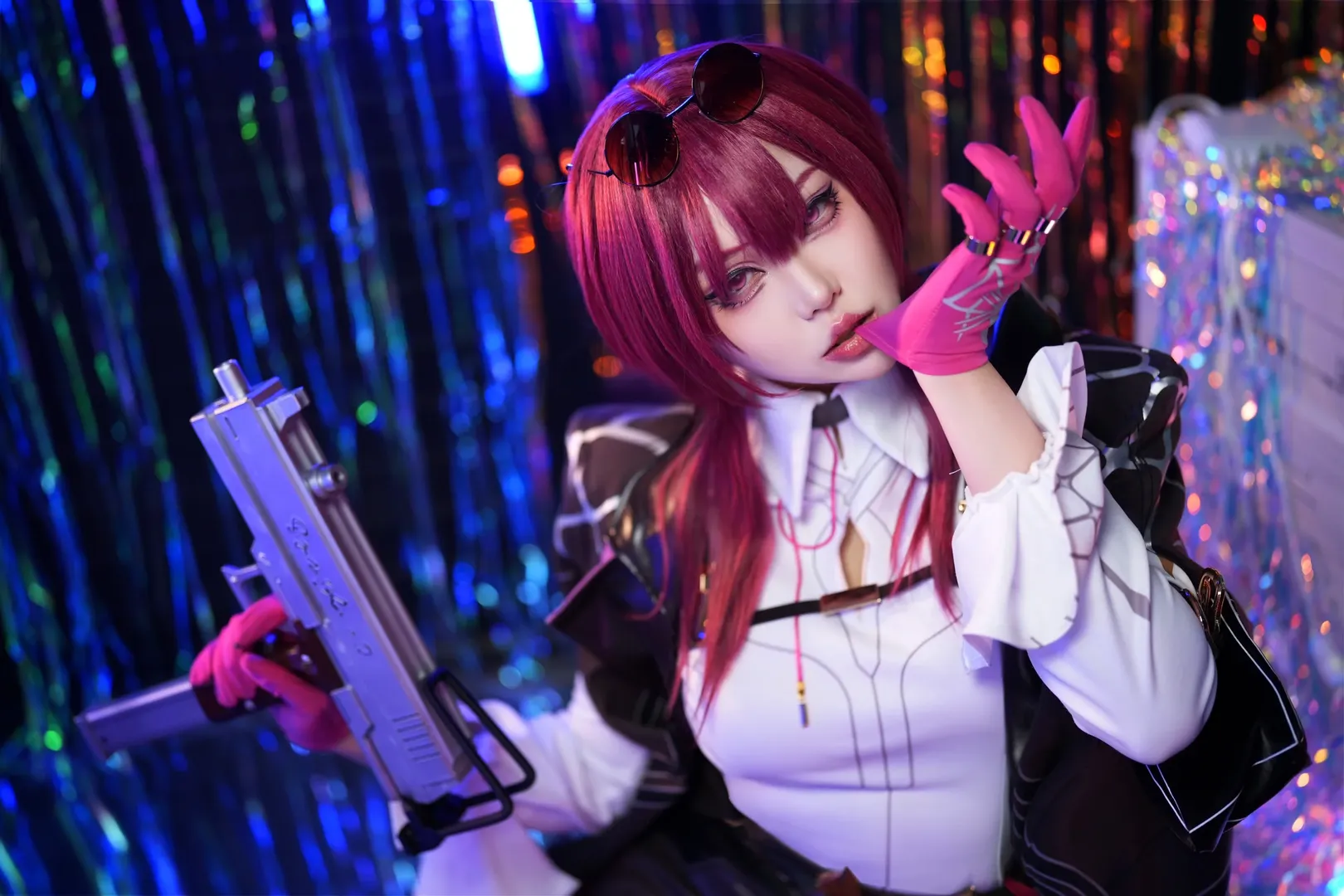 原神, カフカ コスプレ, コスプレ撮影, サイバーパンク風, セルフ写真館の客撮 - 4枚目