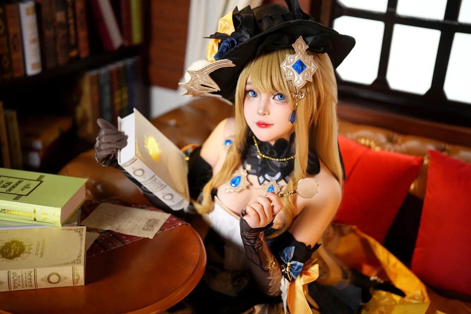 原神, 上海约拍, cosplay摄影, 娜维娅cos, 自拍馆 - 第2张