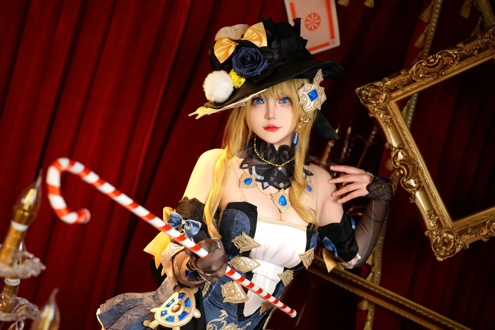 原神, 上海约拍, cosplay摄影, 娜维娅cos, 自拍馆 - 第7张