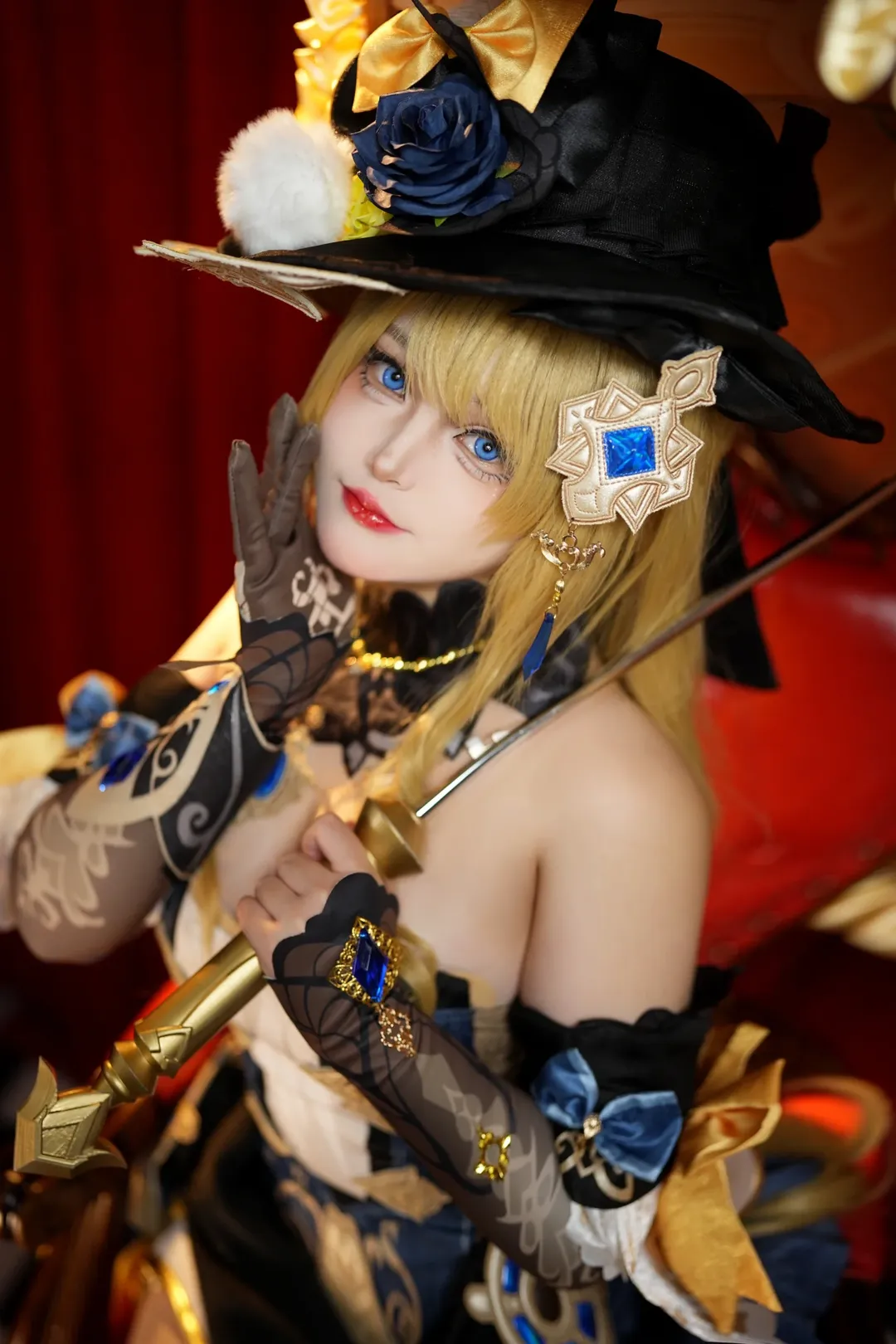 原神, 上海约拍, cosplay摄影, 娜维娅cos, 自拍馆 - 第8张