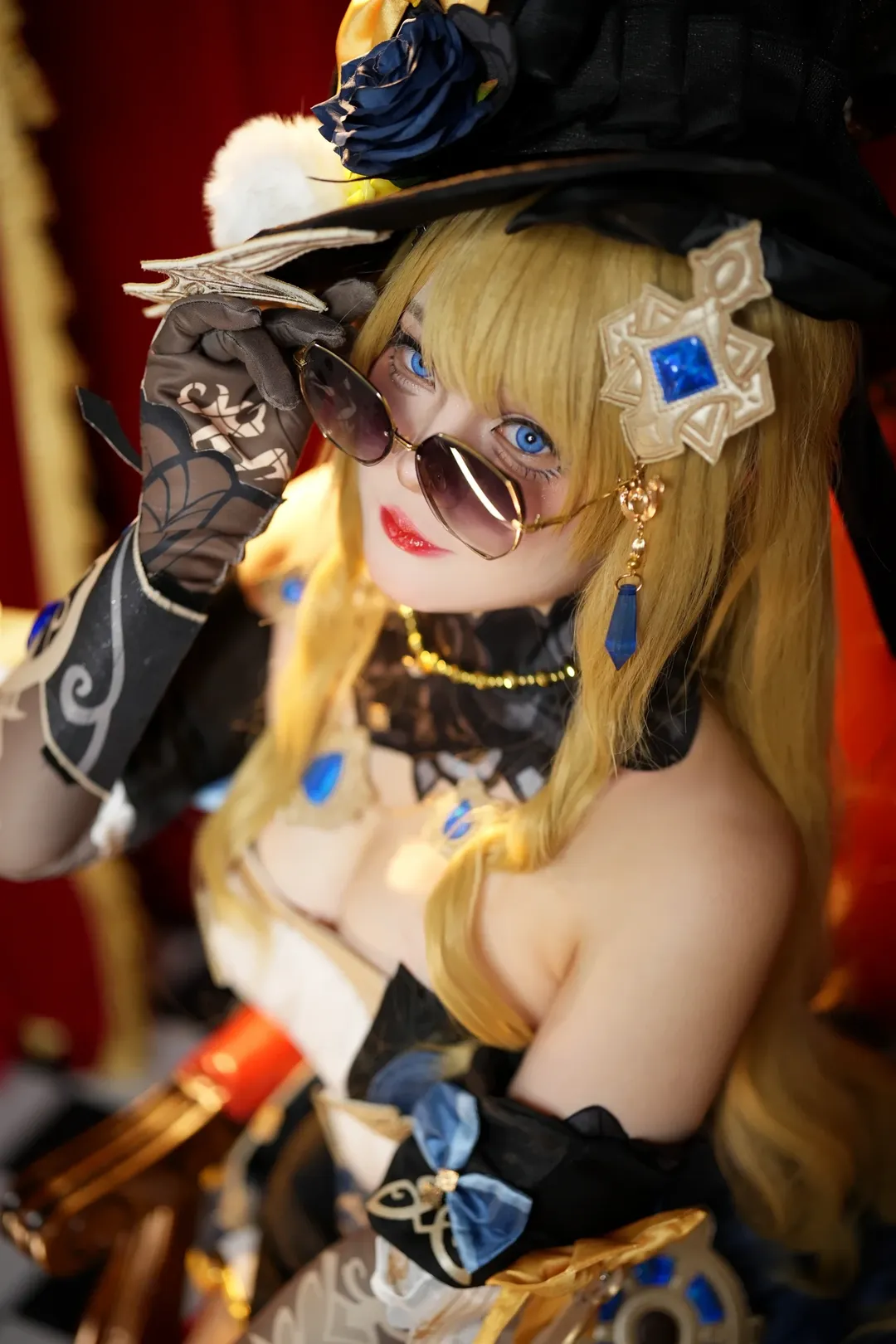原神, 上海约拍, cosplay摄影, 娜维娅cos, 自拍馆 - 第9张