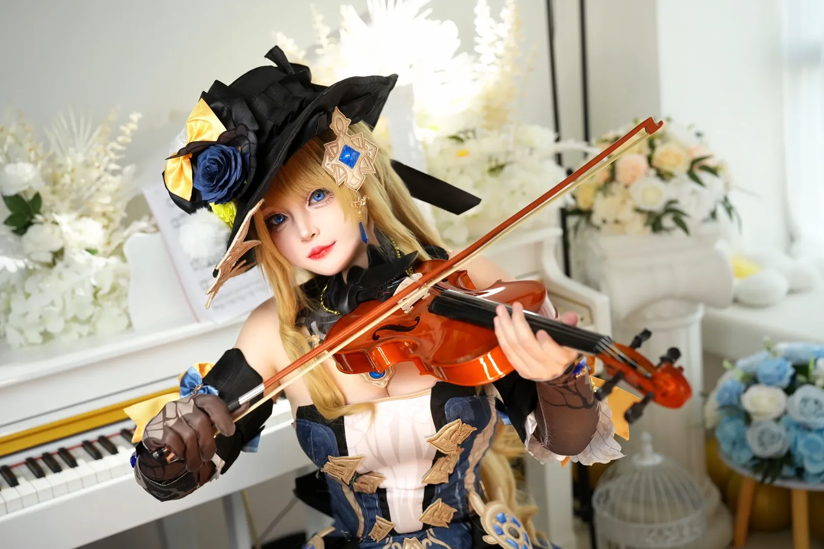 Genshin Impact, Shanghai photoshoot booking, Genshin Impact cosplay, Navia cosplay, HoYo Wonderful House - Image 3