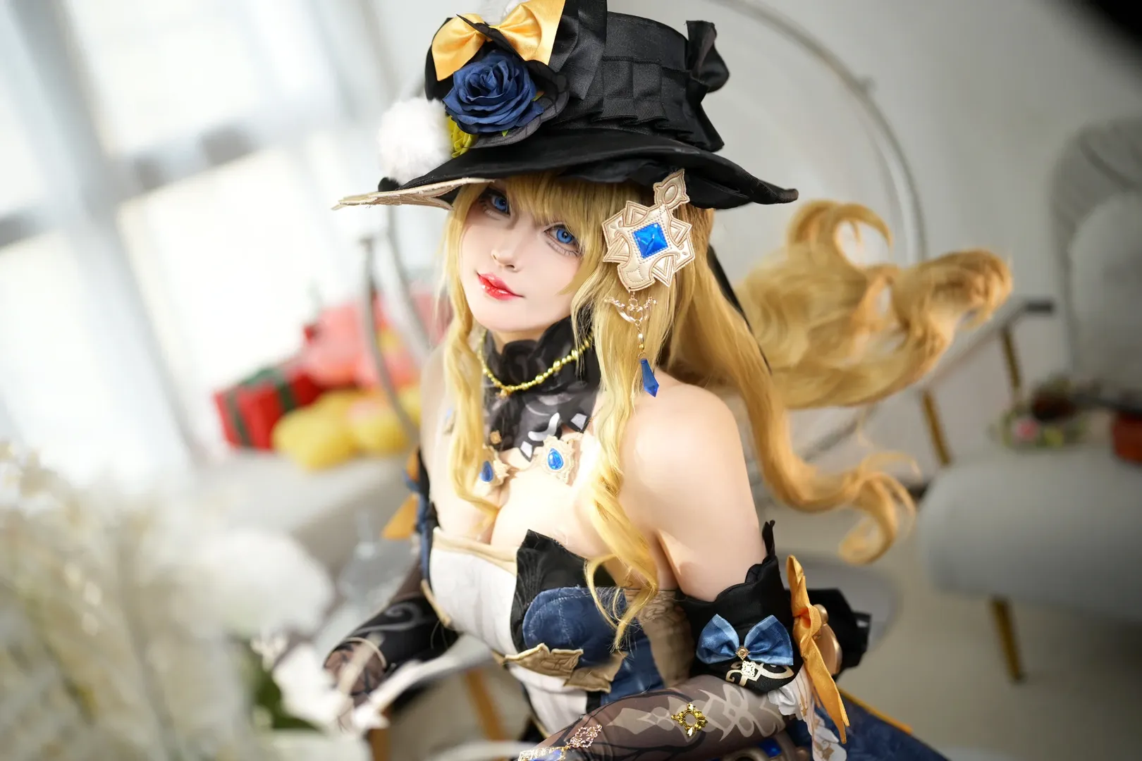 Genshin Impact, Shanghai photoshoot booking, Genshin Impact cosplay, Navia cosplay, HoYo Wonderful House - Image 4
