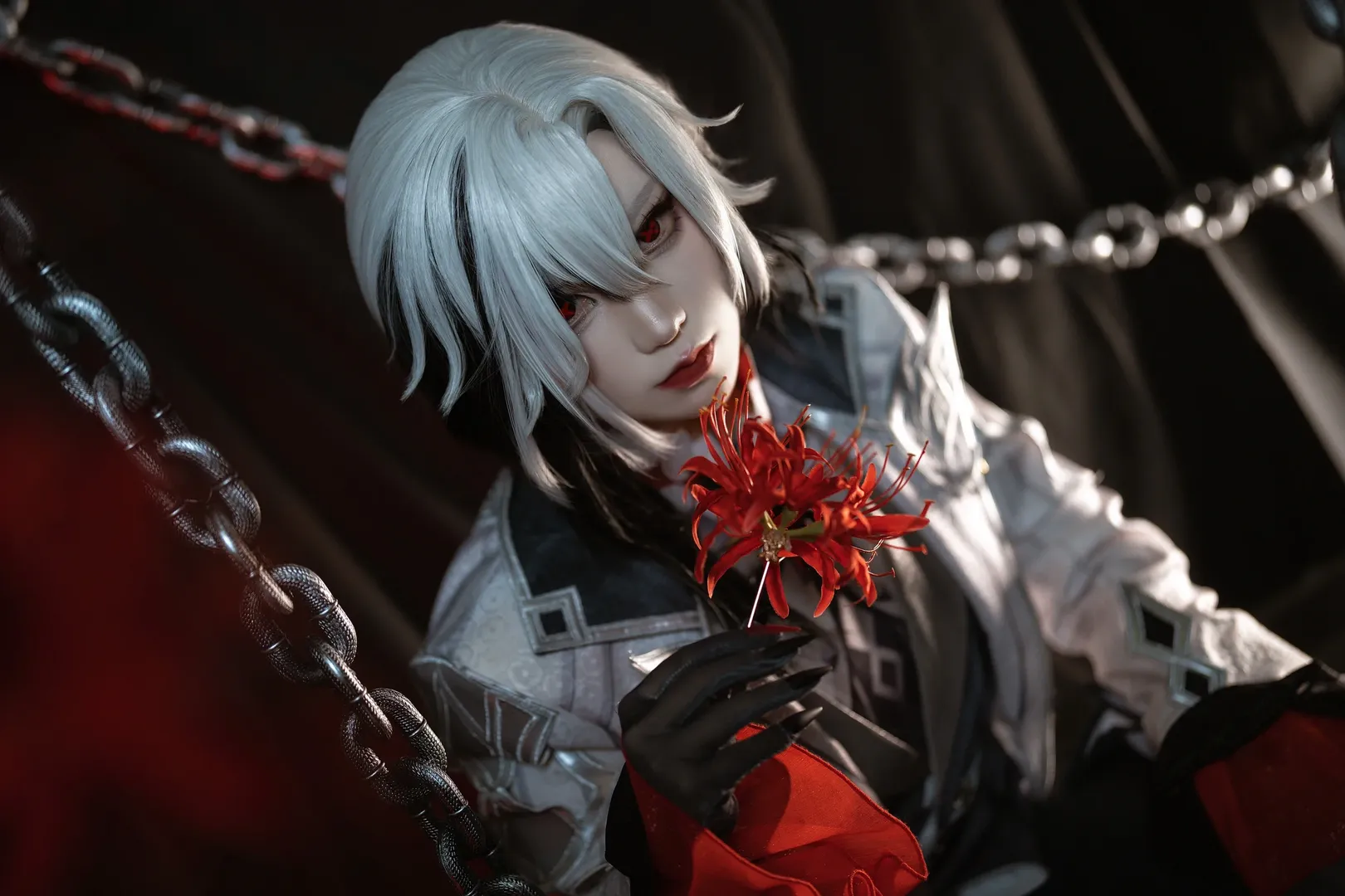 原神, cosplay摄影, 阿蕾奇诺cos, 米游社, 还原向cos - 第1张