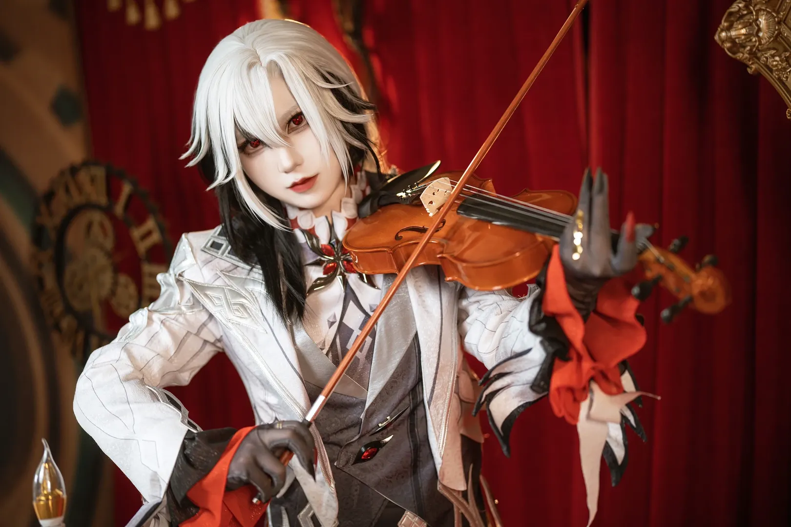 原神, cosplay摄影, 阿蕾奇诺cos, 米游社, 还原向cos - 第3张