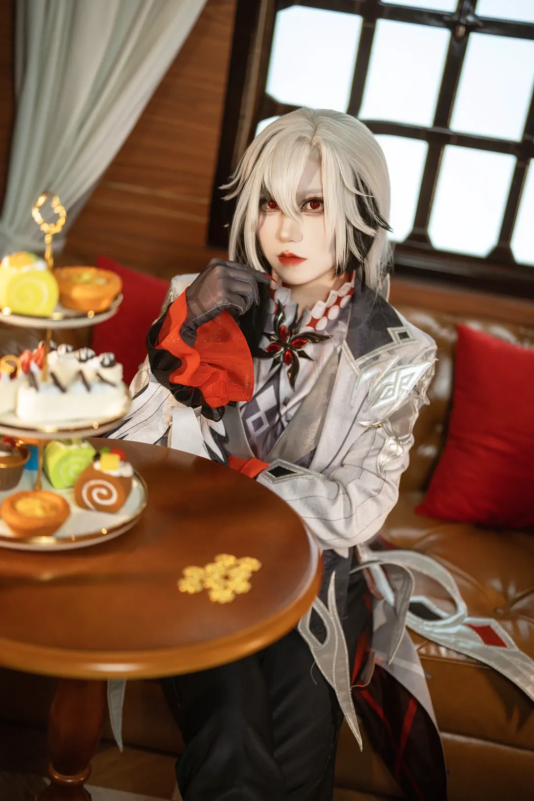 原神, cosplay摄影, 阿蕾奇诺cos, 米游社, 还原向cos - 第6张