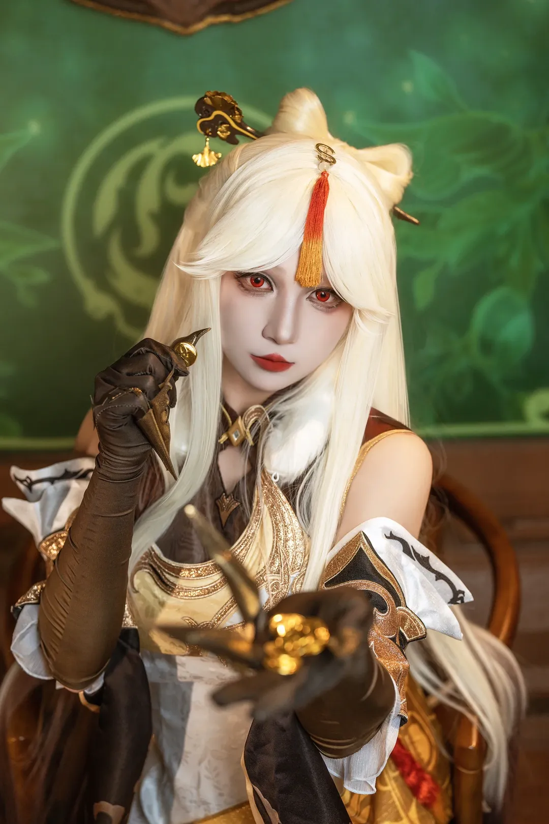 原神, 二次元コスプレ, 中国風写真, 凝光コスプレ, 璃月七星