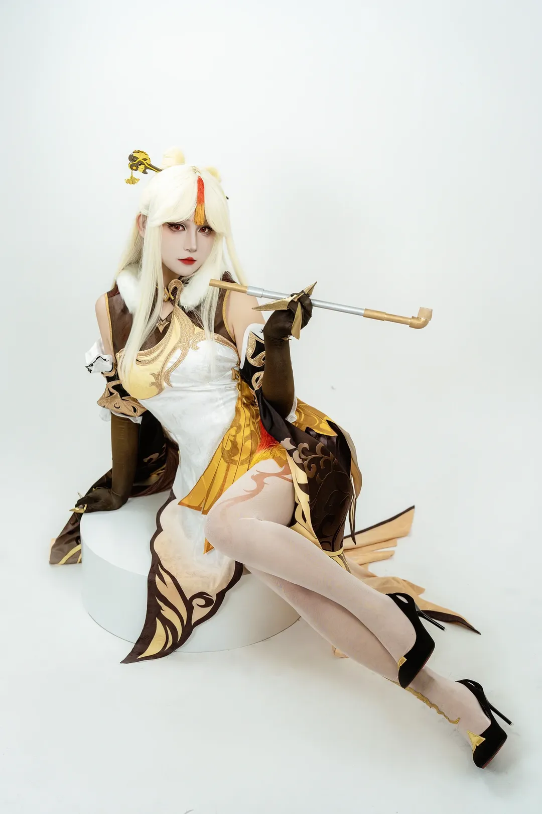原神, 二次元cosplay, 国风摄影, 凝光cos, 璃月七星 - 第6张