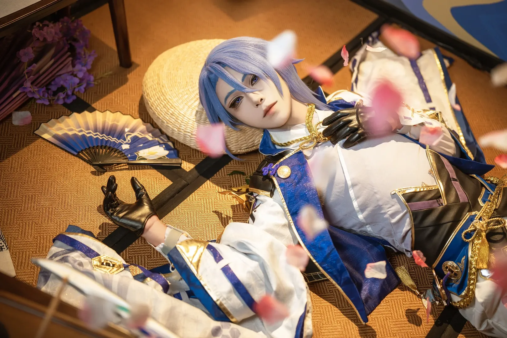 原神, cosplay摄影, 原神cosplay, 神里绫人cos, 和风客片 - 第2张