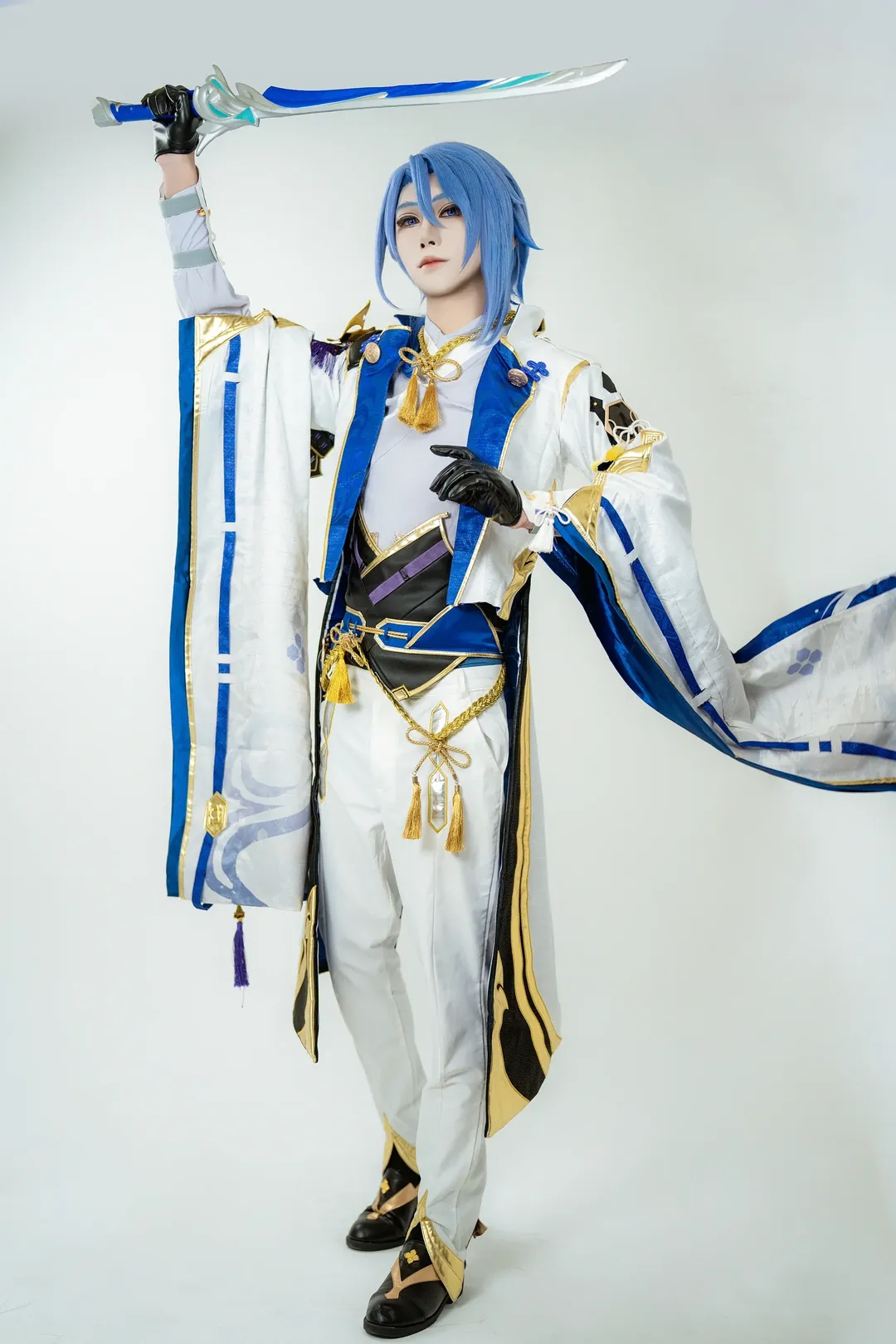 原神, コスプレ撮影, 原神コスプレ, 神里綾人コスプレ, 和風お客様の写真