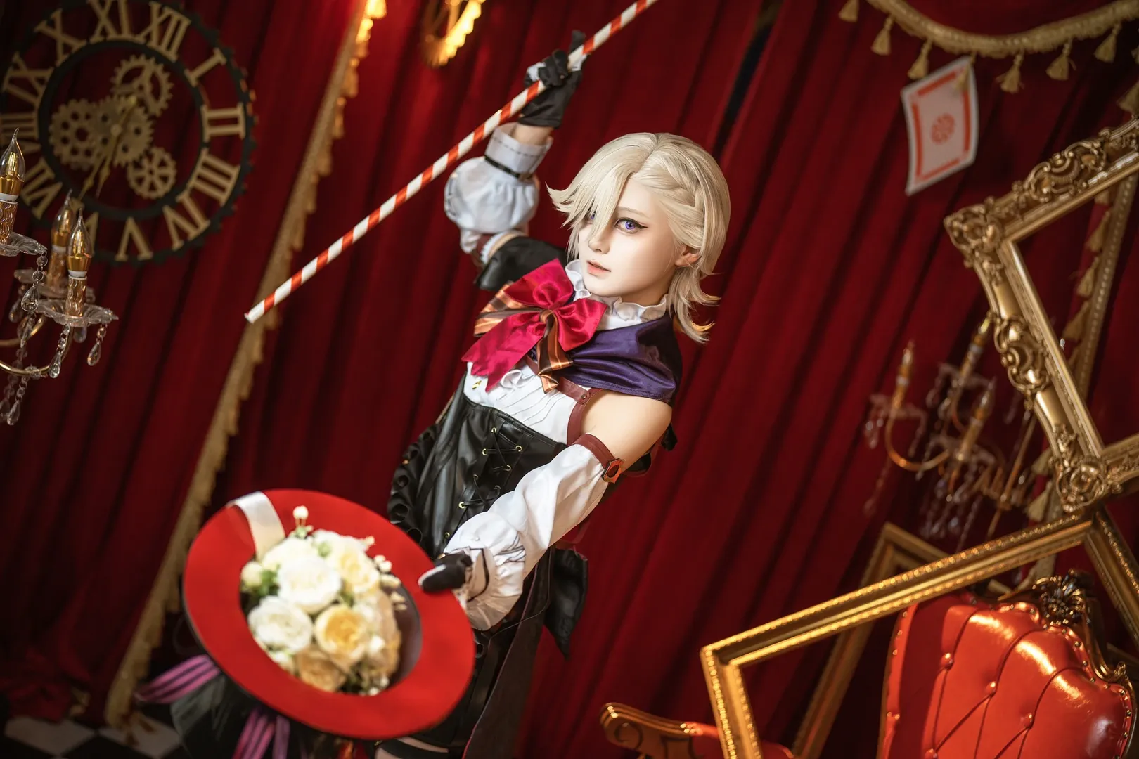 原神, 二次元cos, 林尼cos, 魔術師cosplay, 舞臺劇風格 - 第1張