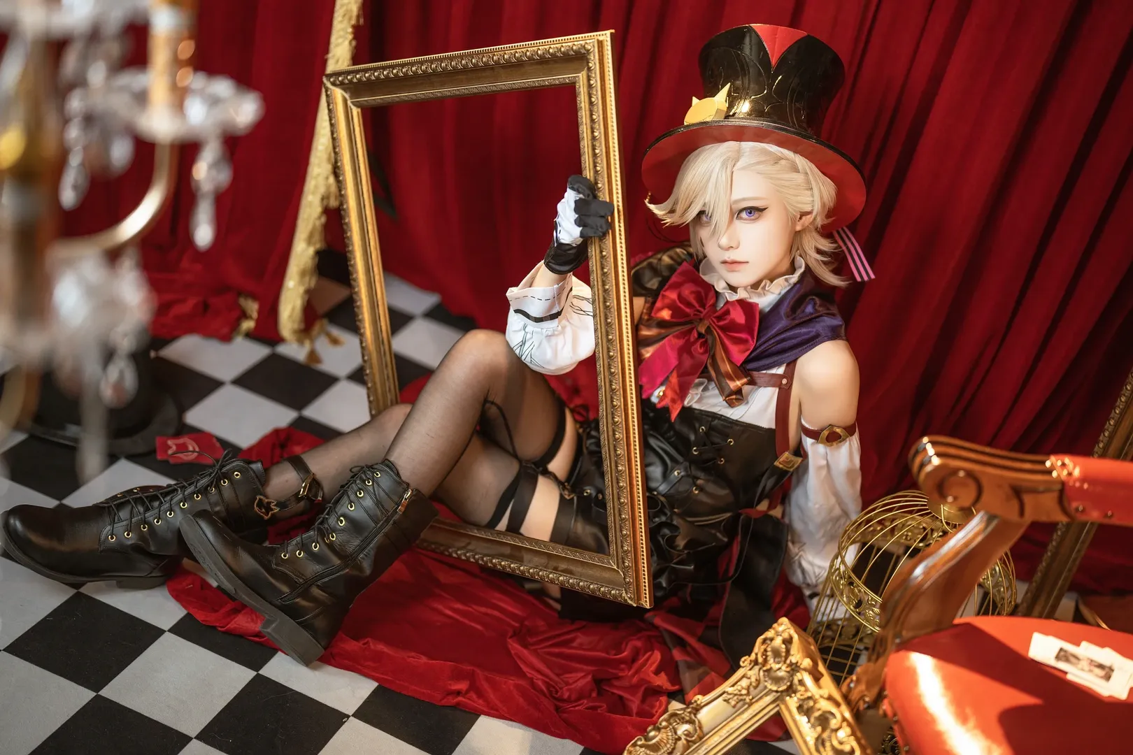 原神, 二次元cos, 林尼cos, 魔術師cosplay, 舞臺劇風格 - 第5張