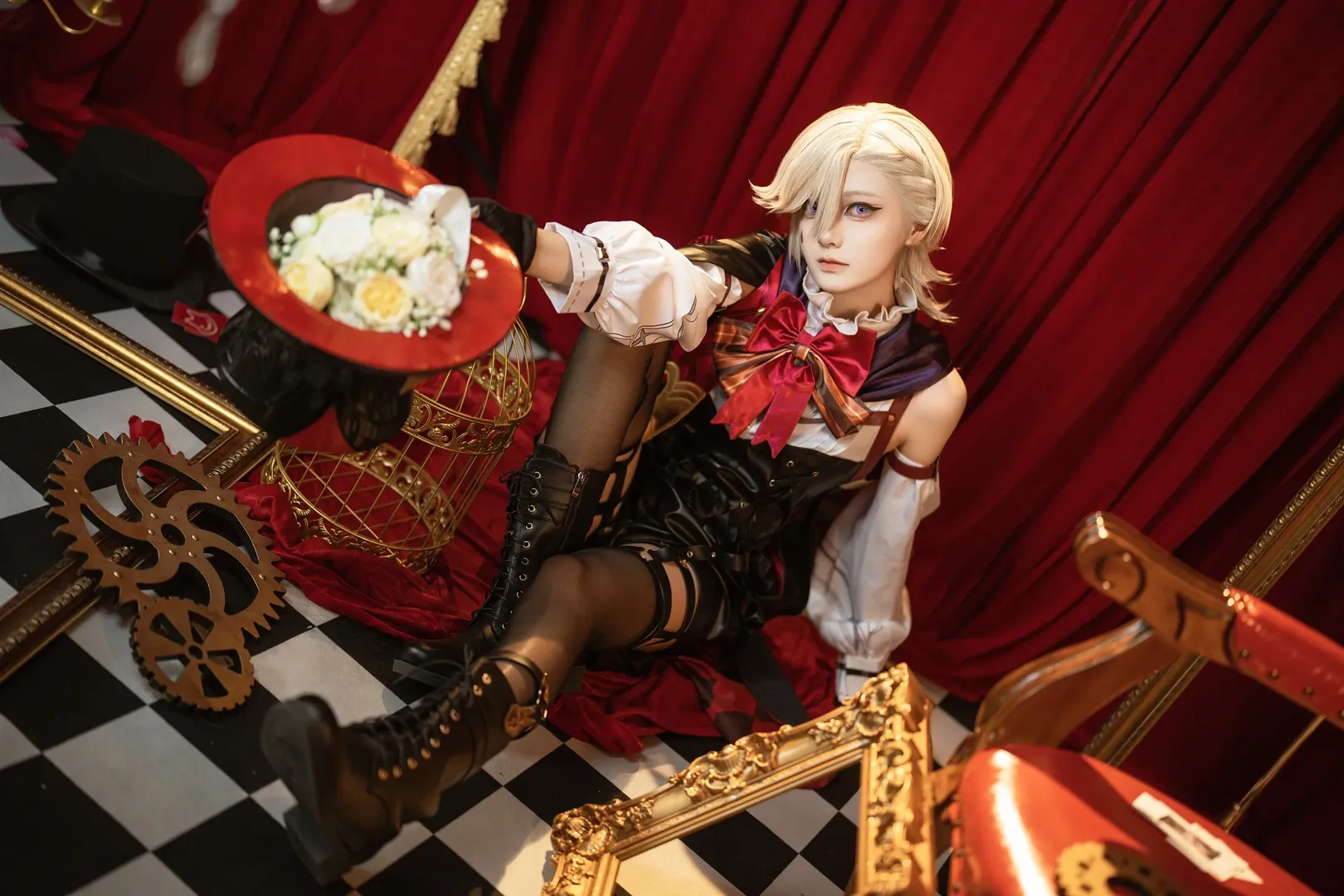 原神, 二次元cos, 林尼cos, 魔術師cosplay, 舞臺劇風格 - 第6張