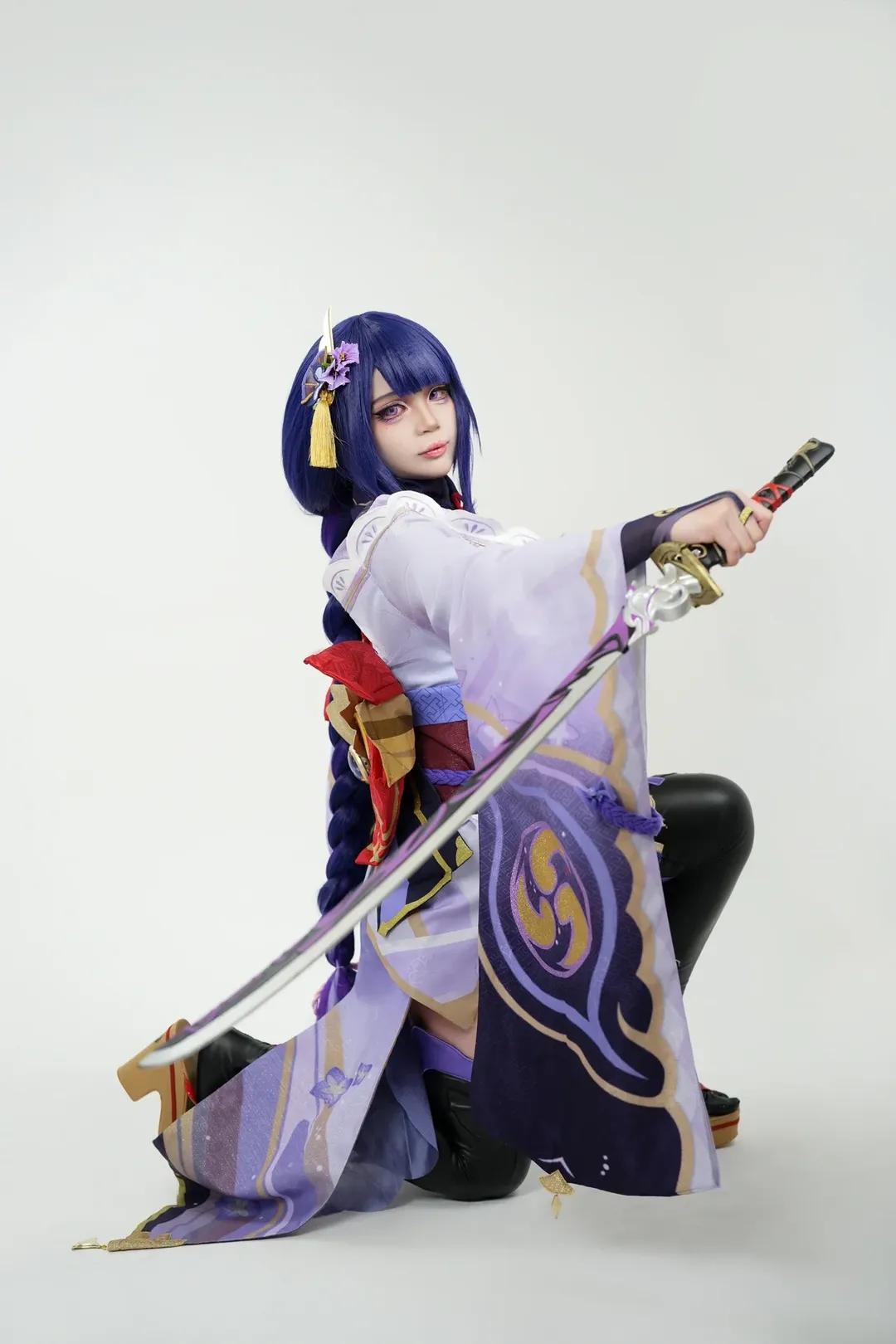原神, cosplay摄影, 原神cosplay, 雷电将军cos, 客片分享