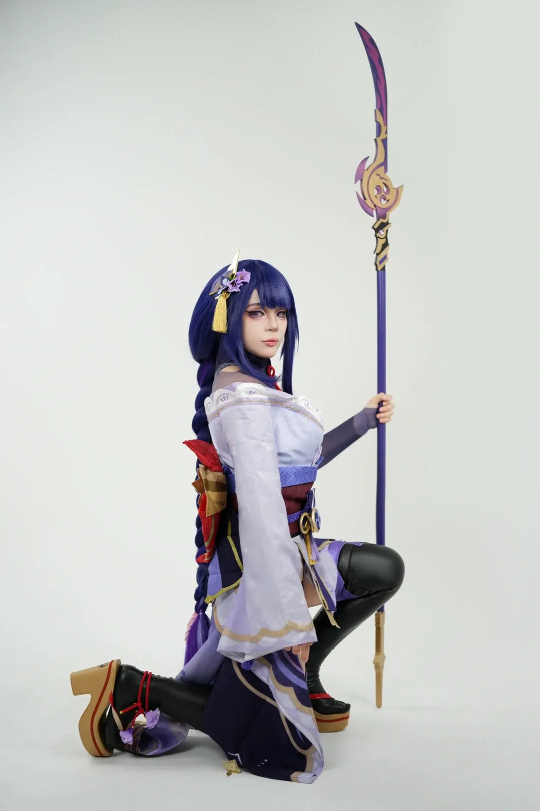 原神, cosplay摄影, 原神cosplay, 雷电将军cos, 客片分享 - 第2张