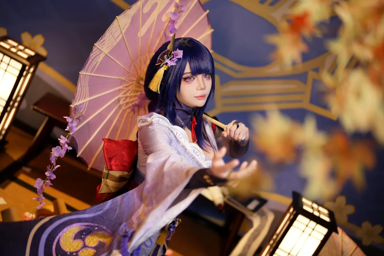 原神, cosplay摄影, 原神cosplay, 雷电将军cos, 客片分享 - 第6张