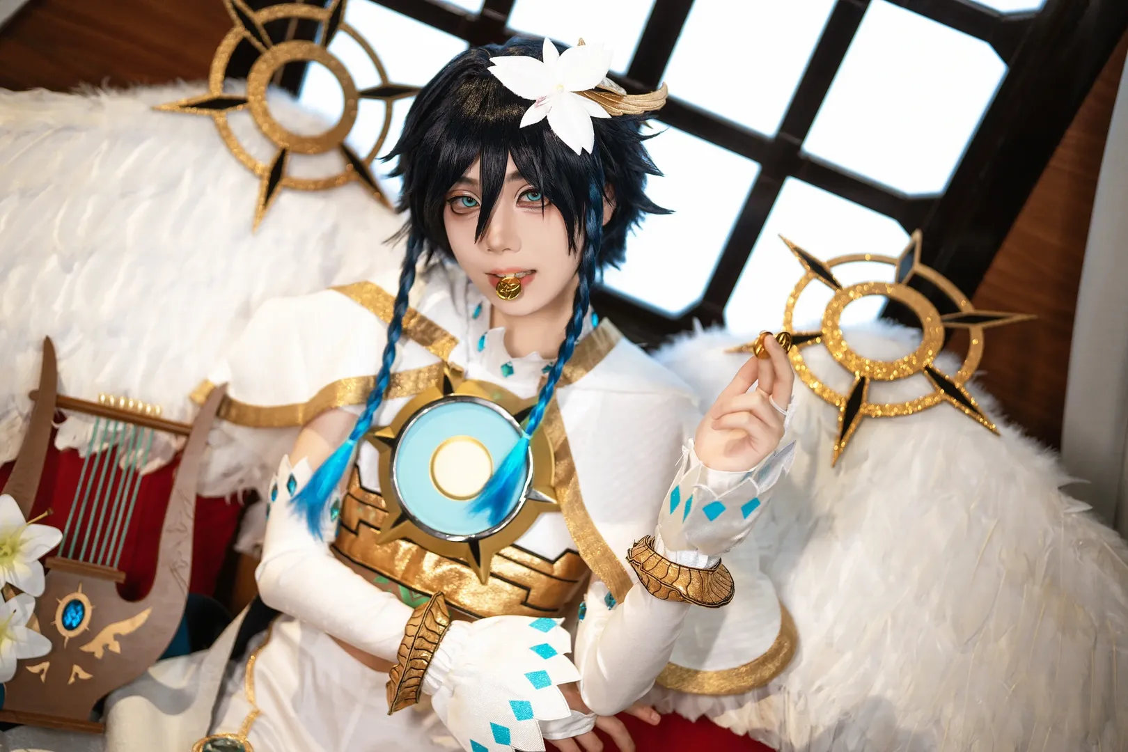 原神, 原神cosplay, 温迪cos, 巴巴托斯cos, 神装温迪 - 第3张