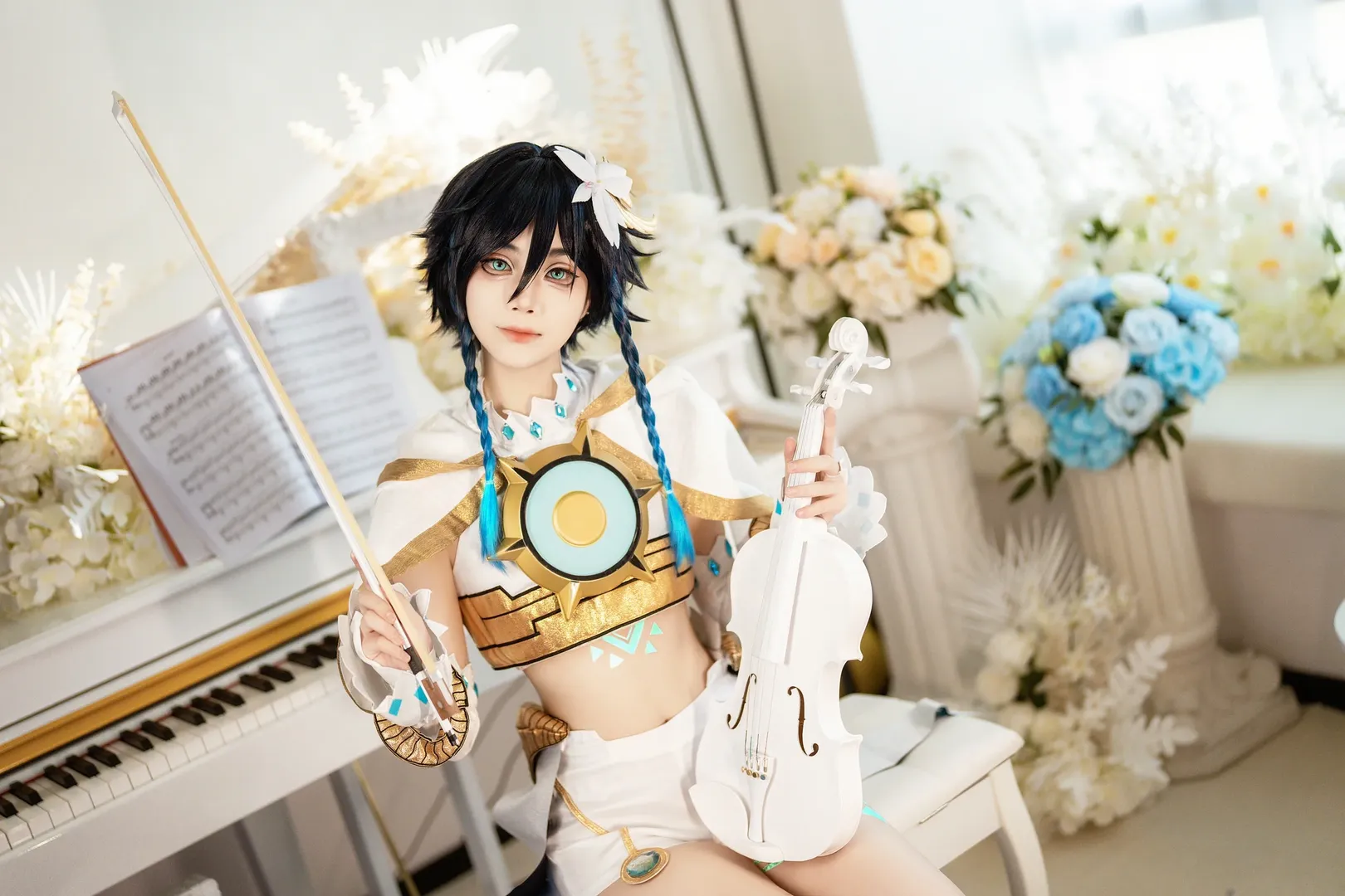 原神, 原神cosplay, 温迪cos, 巴巴托斯cos, 神装温迪 - 第4张