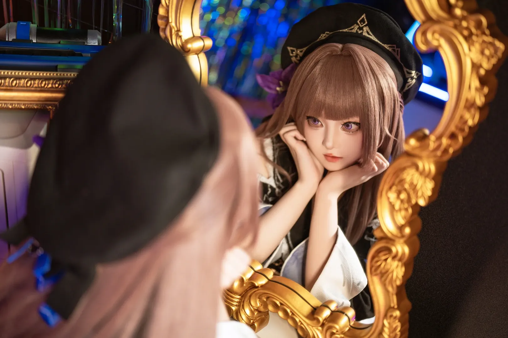 原神, 黑塔cos, 电竞少女, cosplay摄影, 二次元穿搭 - 第3张