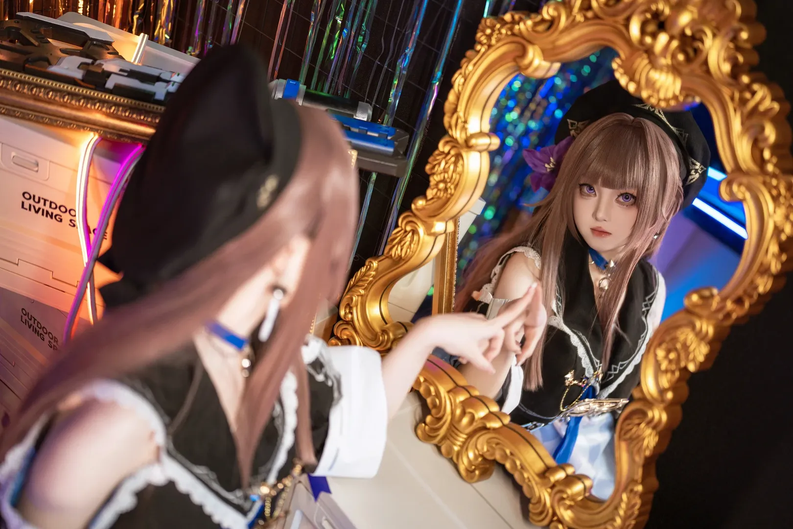 原神, 黑塔cos, 电竞少女, cosplay摄影, 二次元穿搭 - 第4张