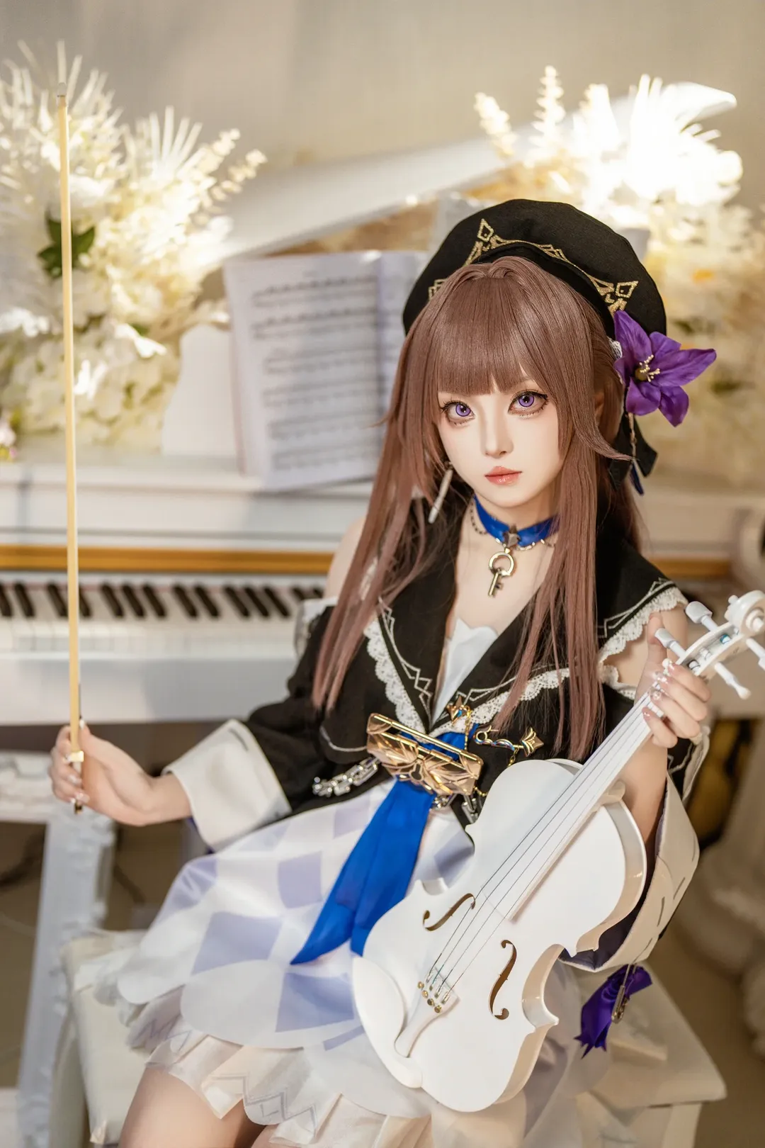 原神, 黑塔cos, 电竞少女, cosplay摄影, 二次元穿搭 - 第5张